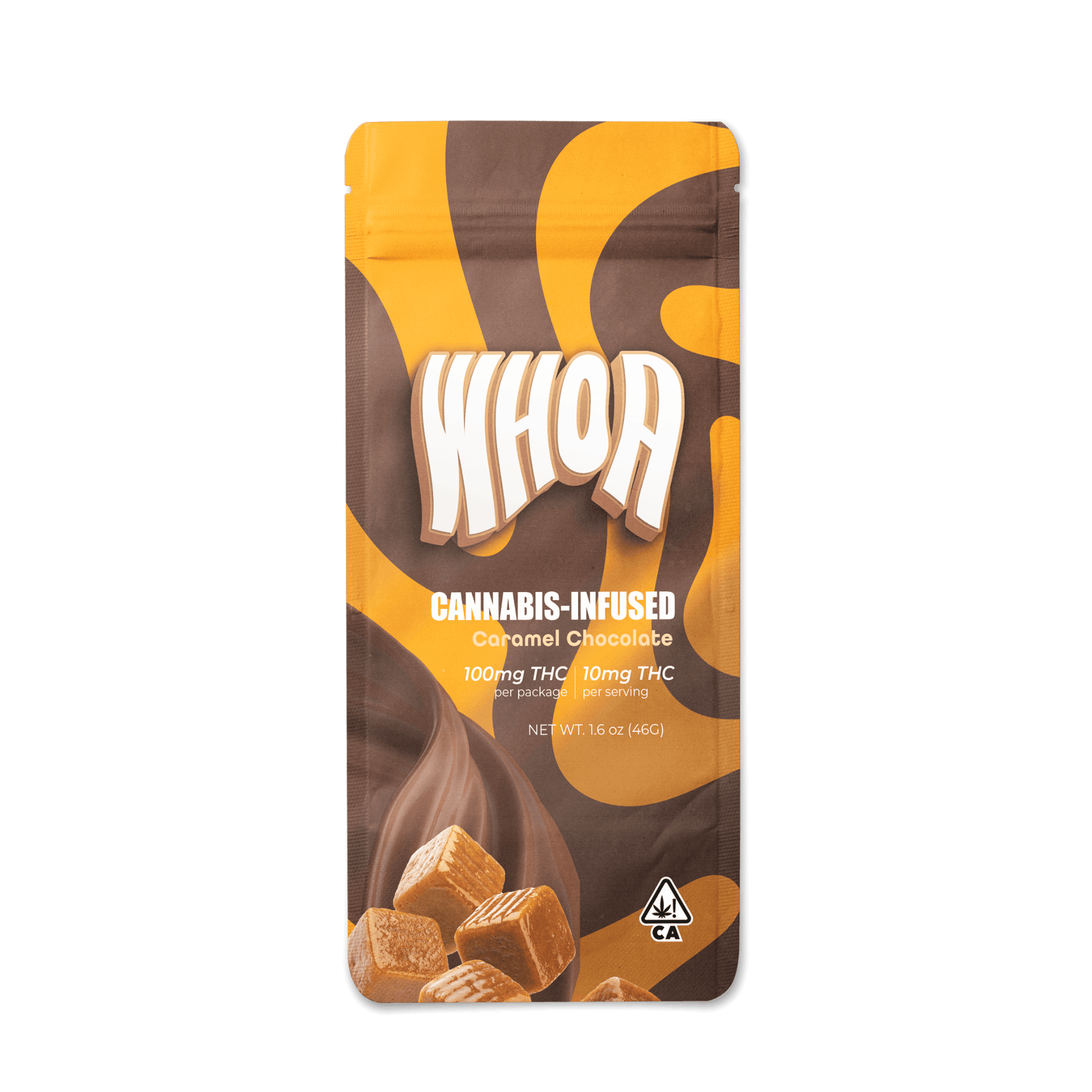 CARAMEL CHOCOLATE BAR - WHOA - - $8 - Edibles