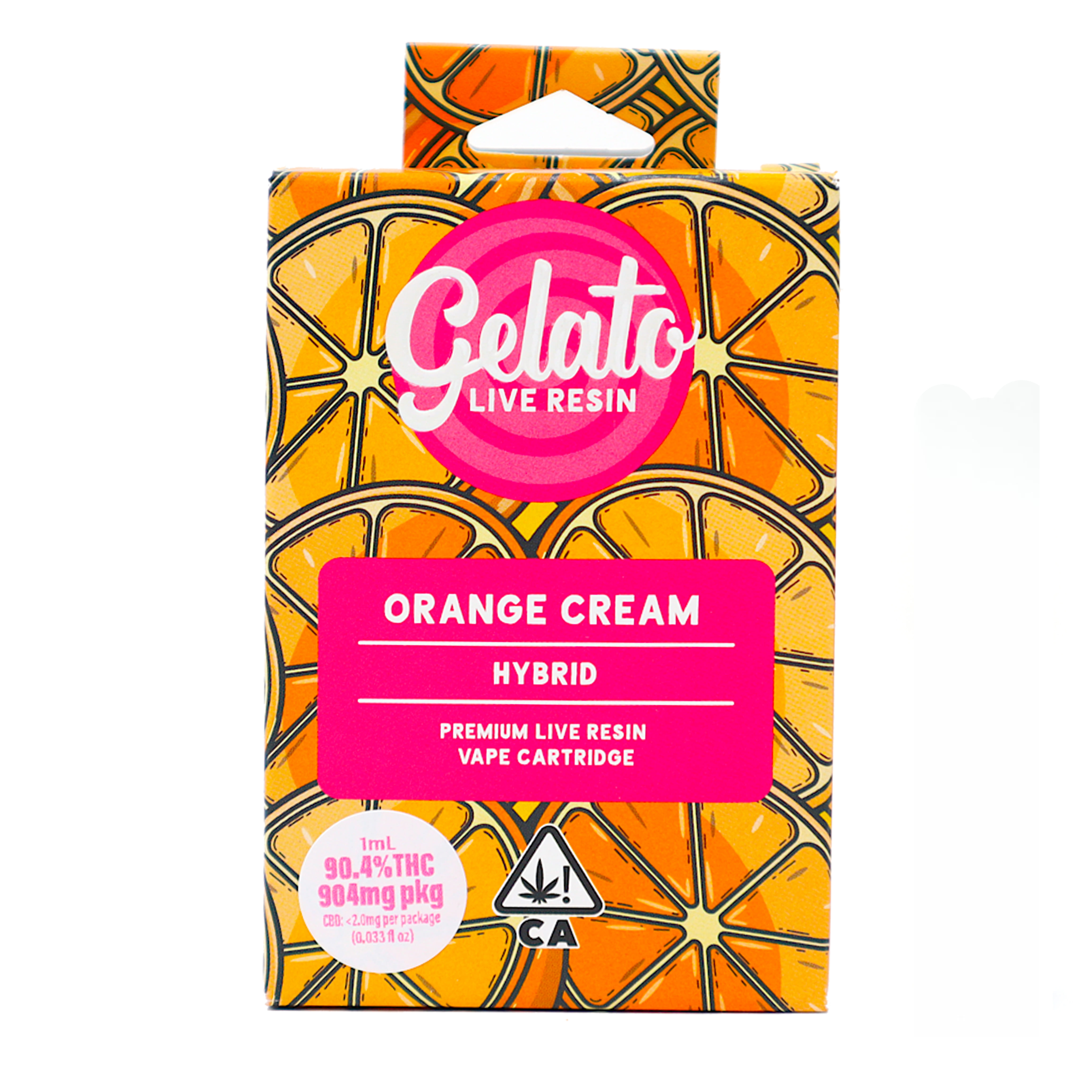 Orange Cream (H) Live Resin Cart - 1g *B2G1 EVERYDAY* - Gelato Canna Co. - Orange Cream (H) - $22.51 - Cartridges