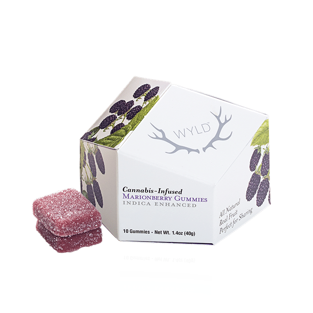 WYLD - Marionberry Gummies - (100mg/10 pack)