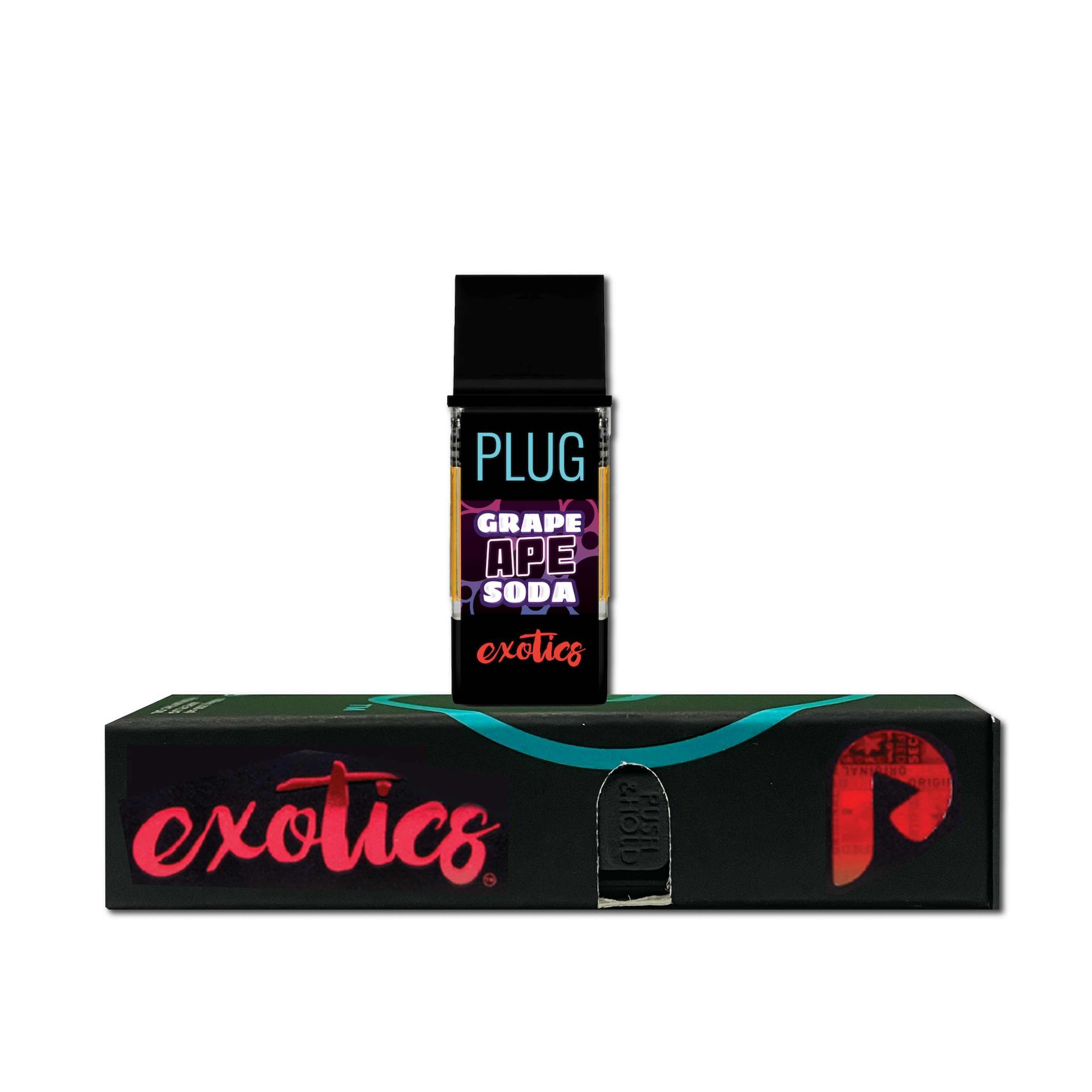 EXOTICS: Grape Ape Soda - Pod - PLUGplay - One Gram - $38.99 - Pods (STIIIZY + PlugPlay + PAX + Left Coast)