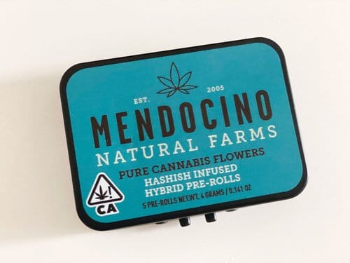 Dog Walker Infused Pre-rolls - Mendocino Natural Farms - Red Velvet (H) - $48 - Pre-Rolls