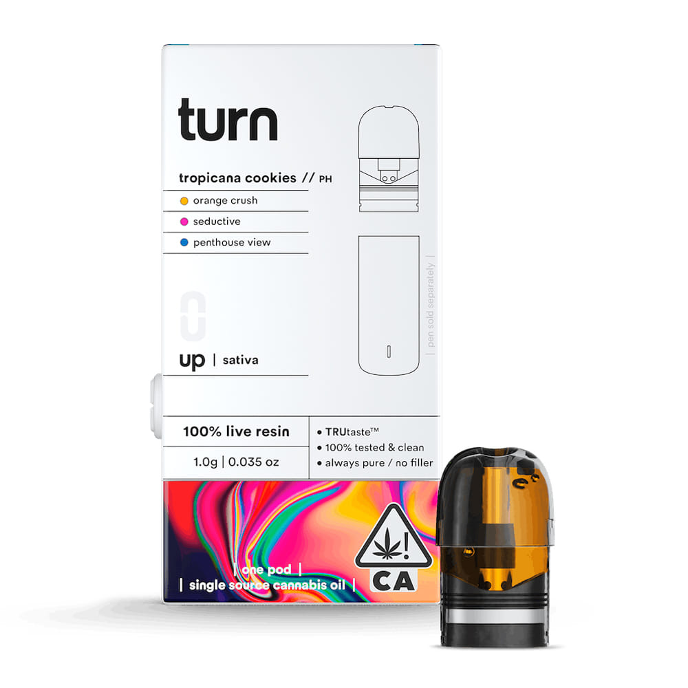 Tropicana Cookies (S)  Live Resin Pod 1g - Turn -  - $34.60 - Cartridges