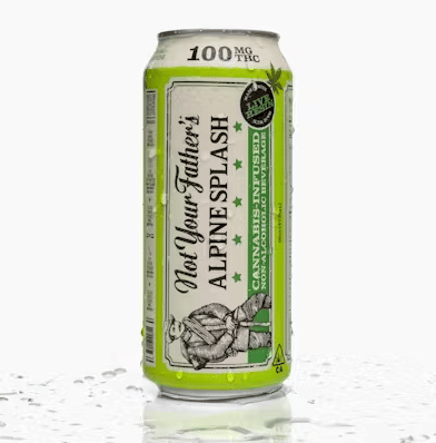 Not Your Father's - Alpine Splash + Caffeine - Single - 100mg