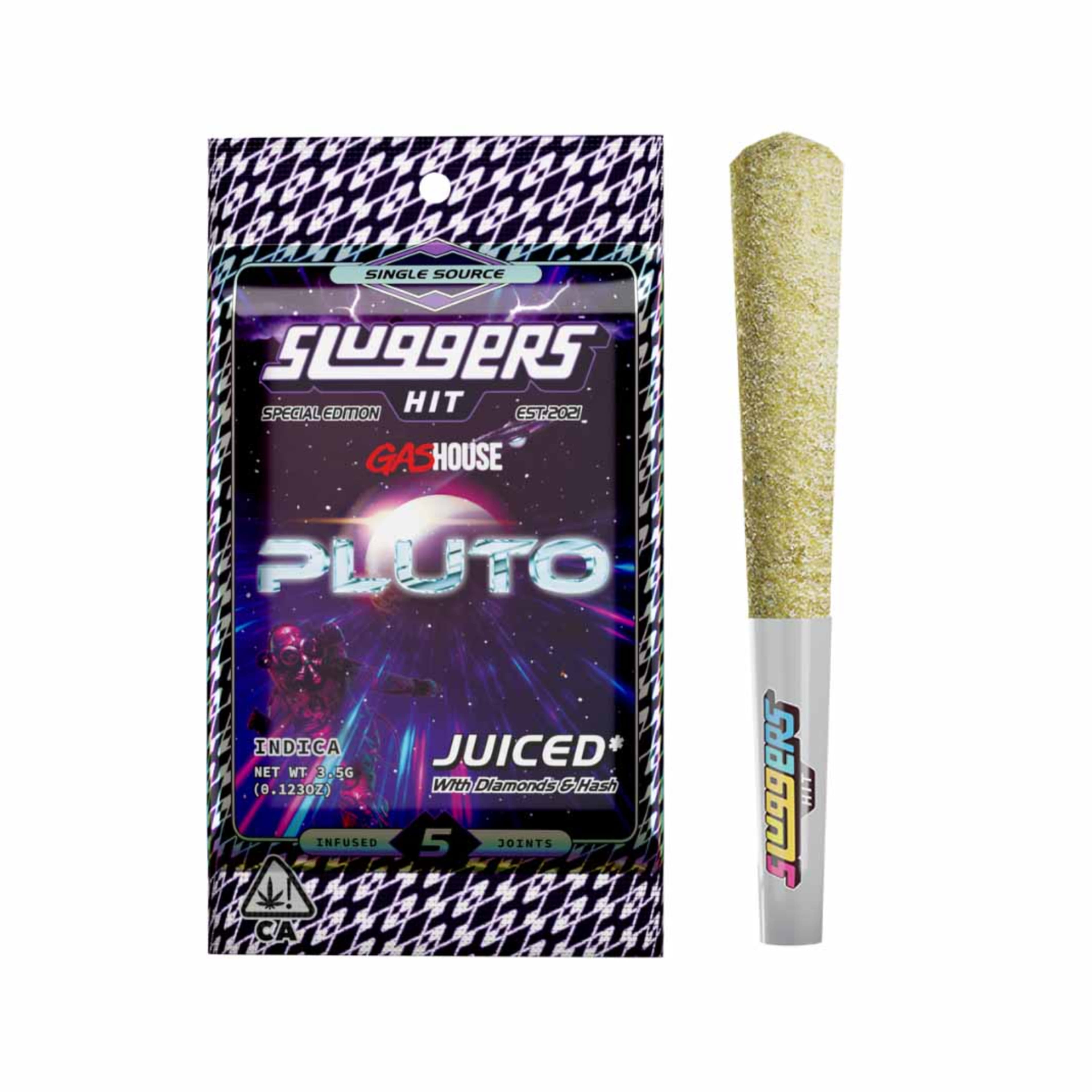 Pluto 5PK Infused PRs - Sluggers - - $33.25 - Preroll