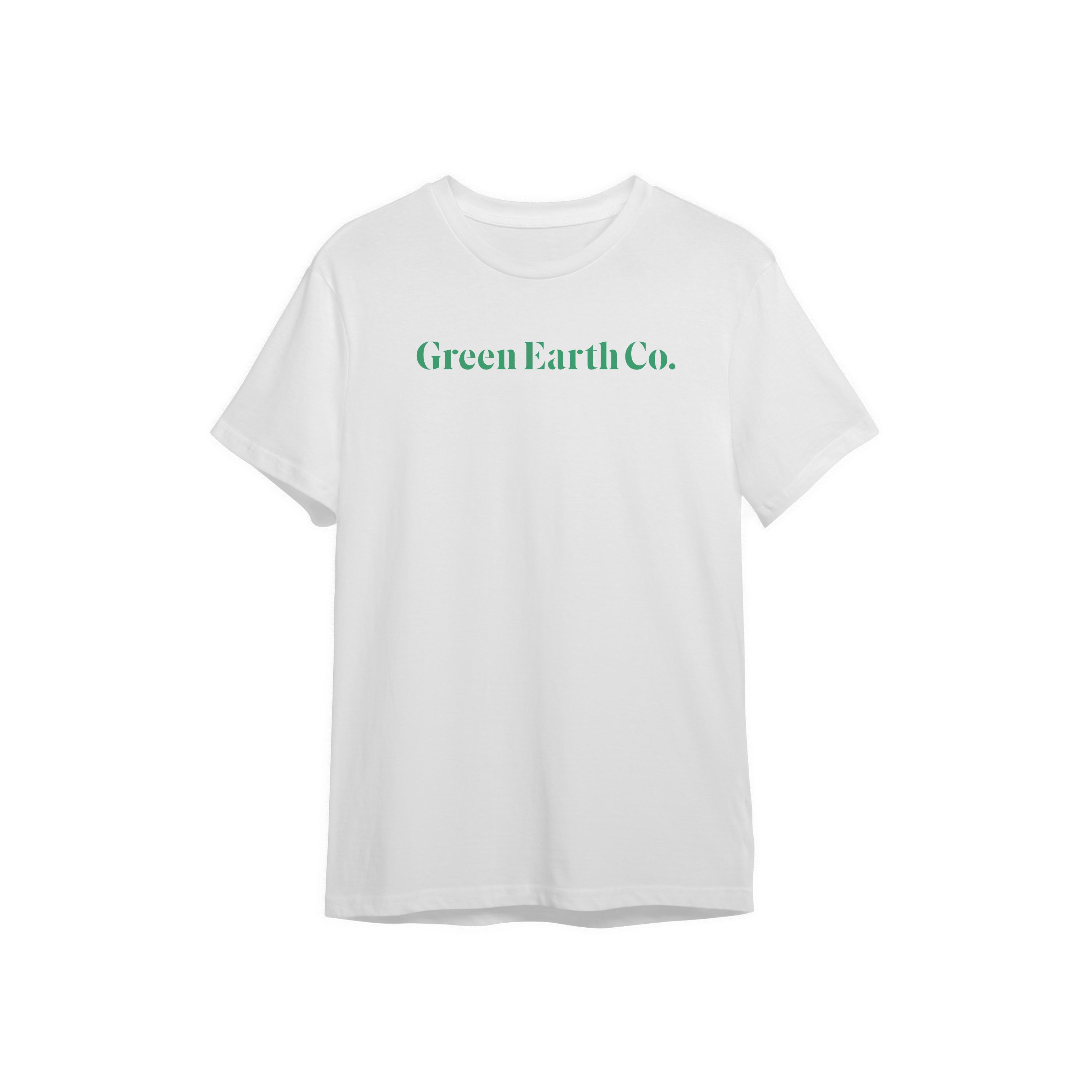 Crew Neck | 100% Cotton Green Earth Shirt - Green Earth Co. -  - $10 - Merchandise