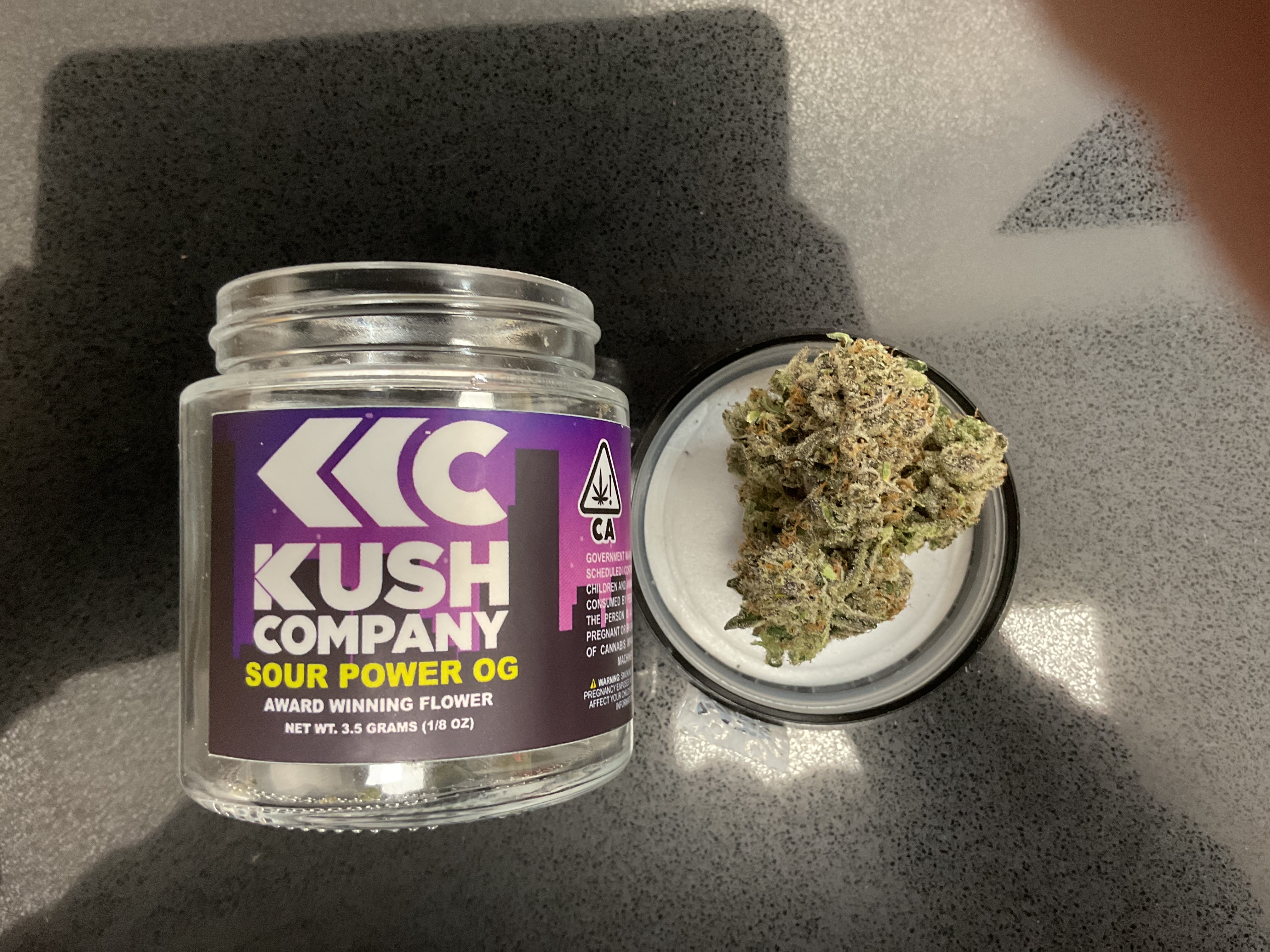 KushCo Sour Power 3.5g - KushCo - Sour Power OG KushCo - $55 - Flowers