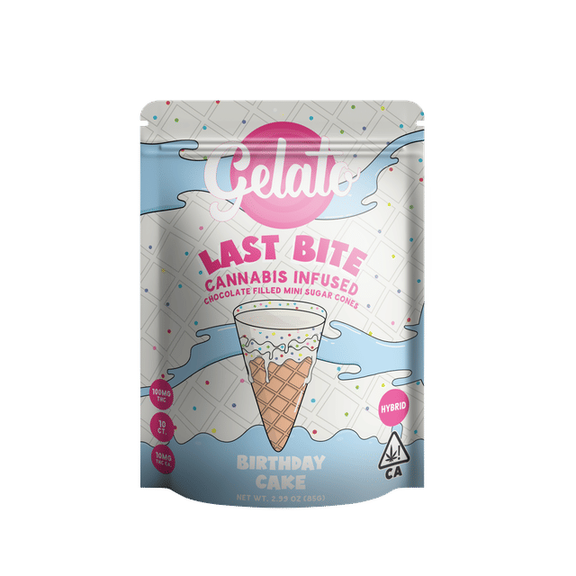 Gelato Brand — Birthday Cake White - Last Bite