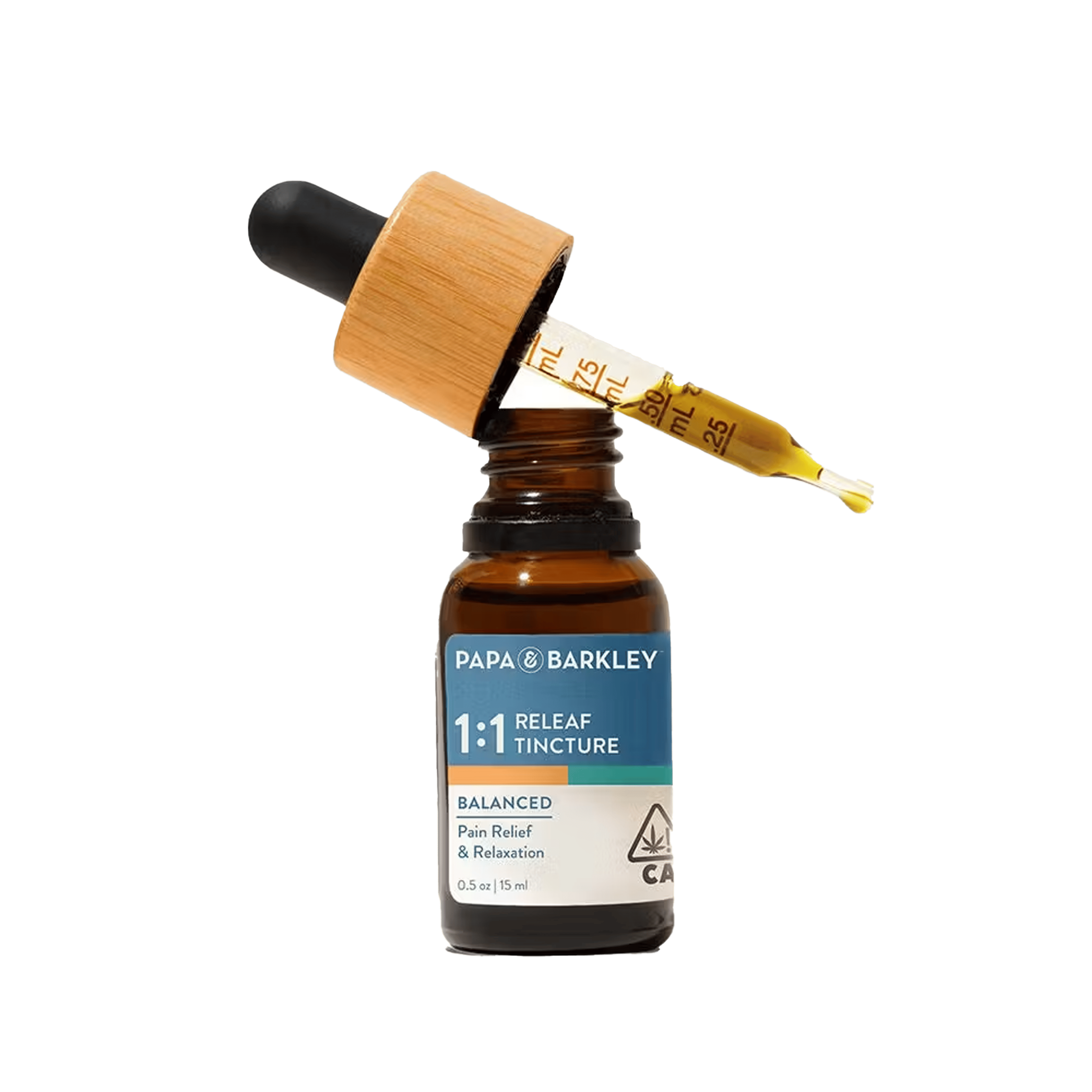 Releaf Tincture 1:1 - CBD:THC - Papa & Barkley - 15ml Tincture - $39.99 - Tinctures