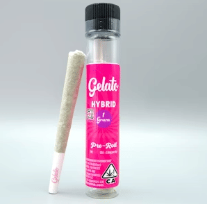 Strawberry Gelato (H) 1g pre roll - GELATO -  - $6.99 - Preroll