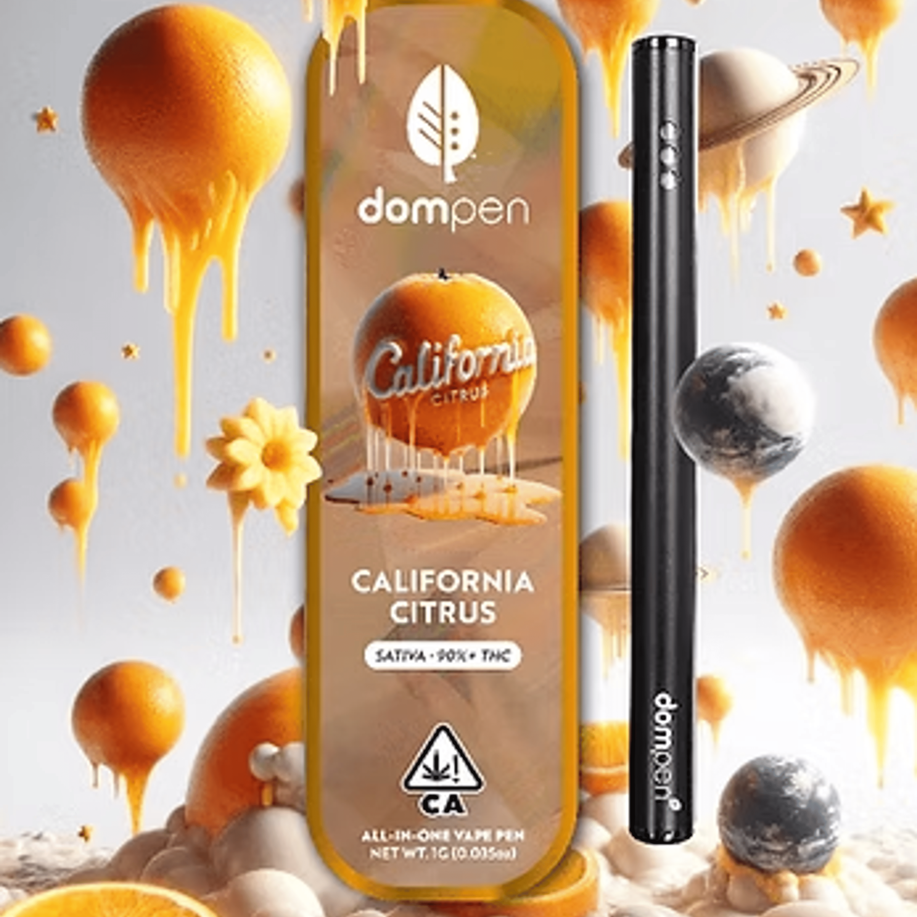 Dompen: California Citrus Disposable - 1g - Dompen - - $30 - Disposables