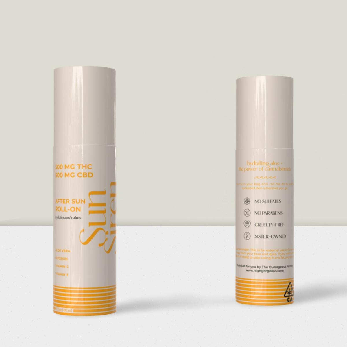 Sun Siren Aloe Roll On - High Gorgeous -  - $40 - Topical