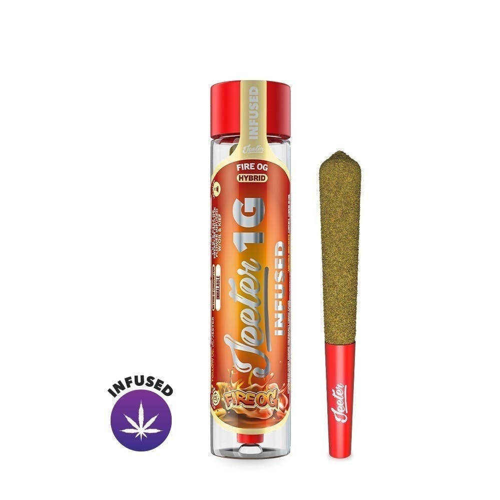 Fire OG Jeeter Joint Infused - JEETERS -  - $17.25 - Pre-Rolls