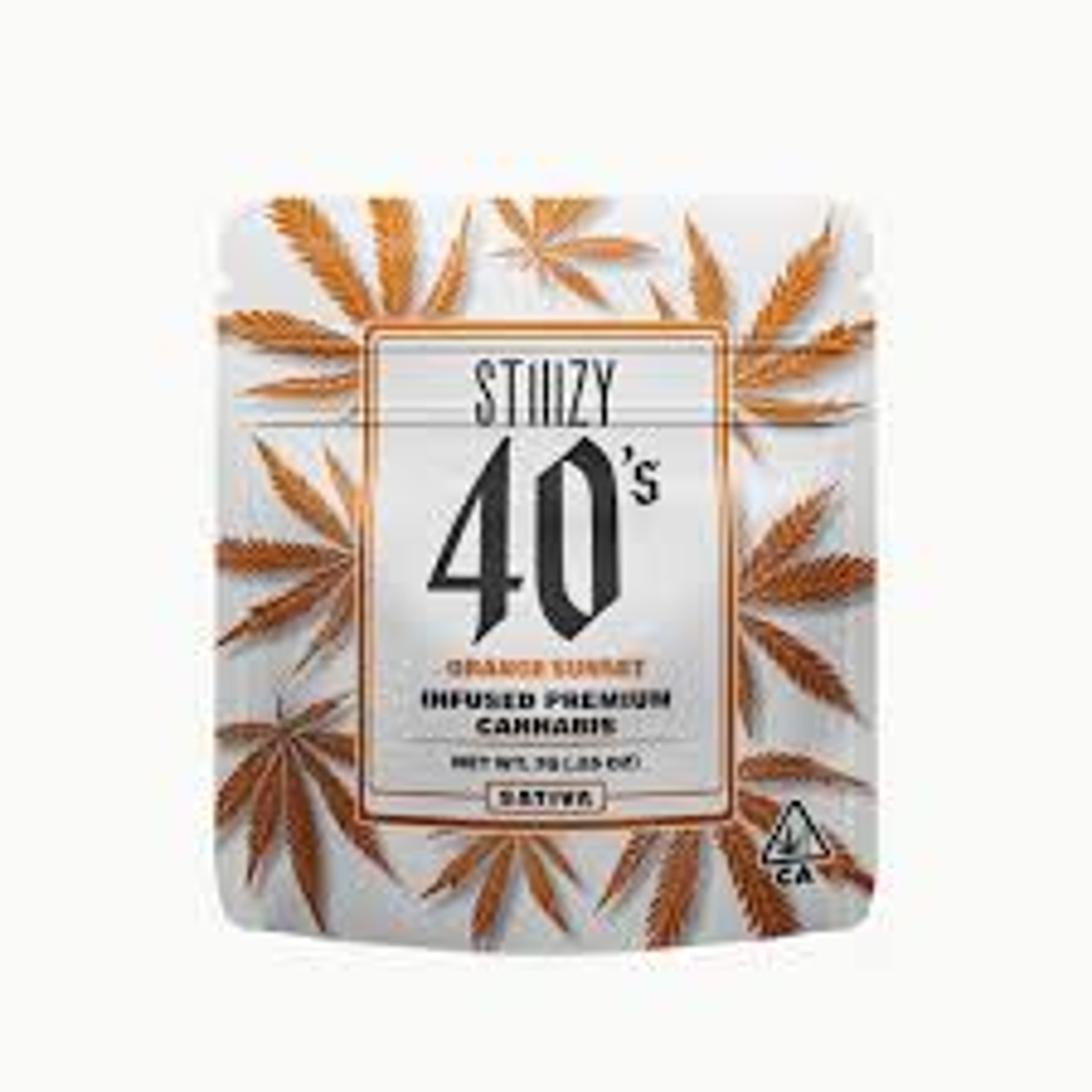 STIIIZY 40's | 7g - Orange Sunset - Infused Flower - Sativa - STIIIZY - - $35.25 - Flowers