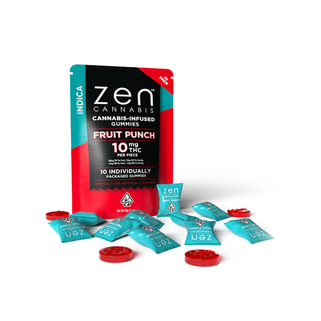 ZEN — Indica Fruit Punch 100mg