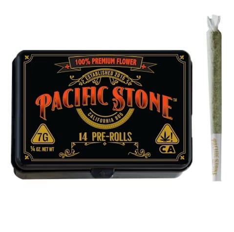 $55.53 - Purple Tangie 7g 14pk Pre-roll - Pacific Stone -  - $40 - Pre-Rolls
