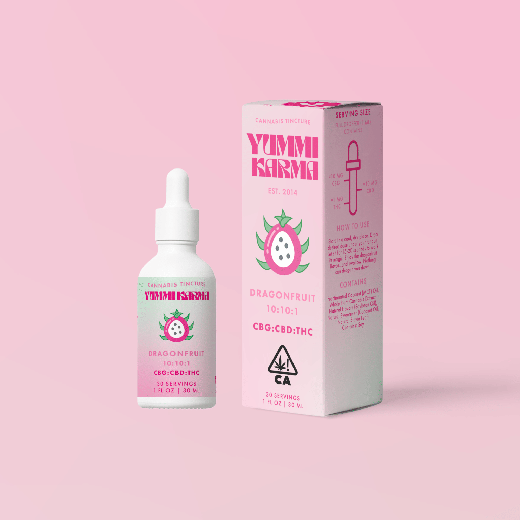 Dragonfruit 10:10:1 tincture - Yummi Karma -  - $28.80 - Tincture