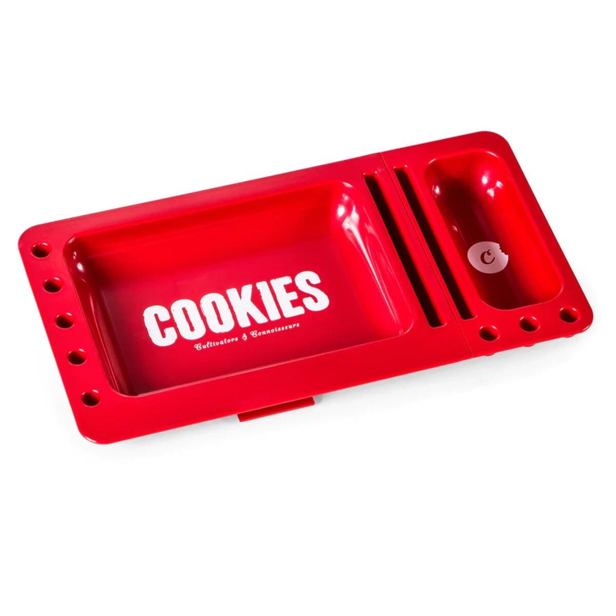 Red Large V3 Rolling Tray 3.0 - Cookies Co. - Large Tray Red - $30 - Papers / Rolling Trays / Accessories