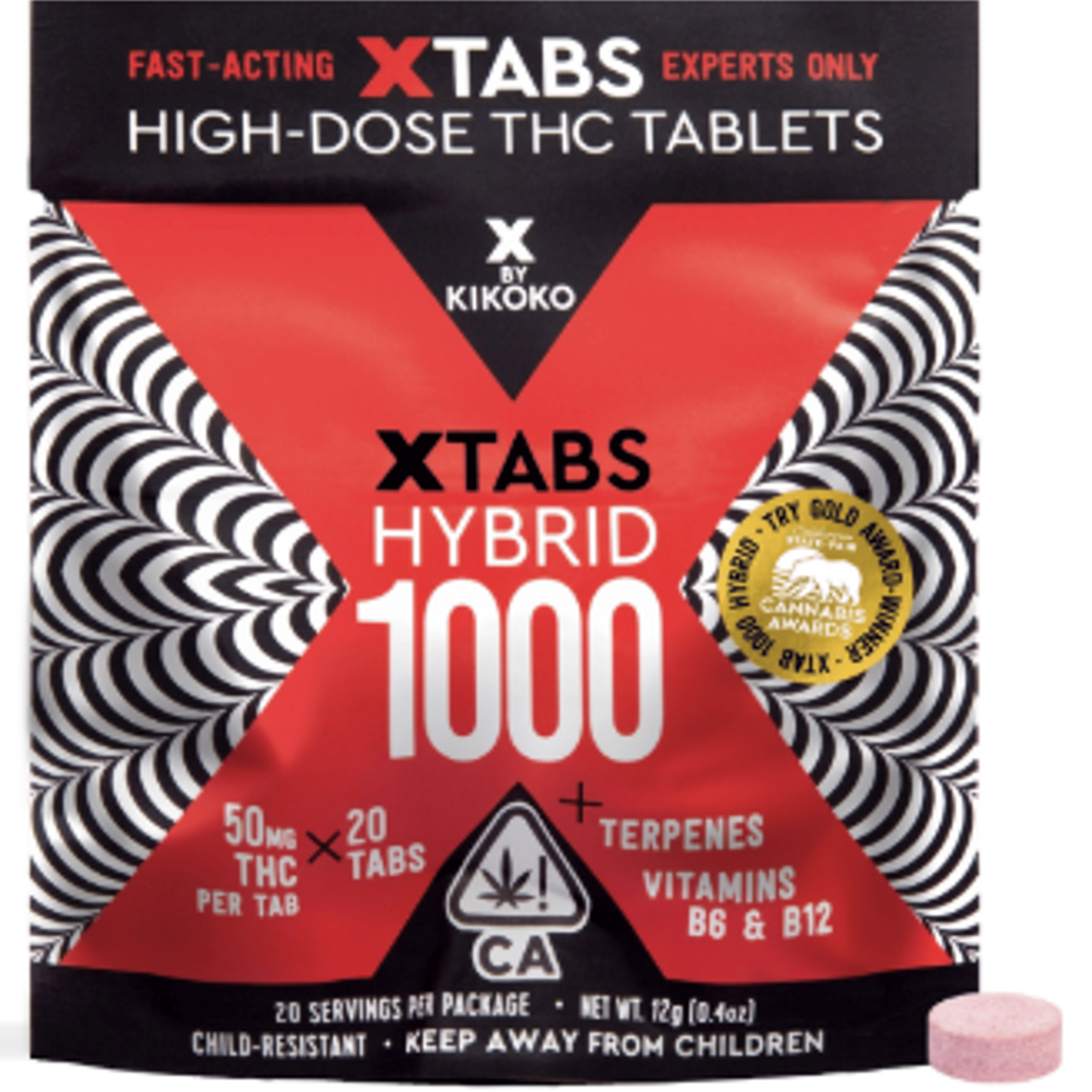 Kikoko XTabs - 1000MG Tablet Hybrid - Kikoko - Kikoko XTabs 1000MG (H) - $44 - Edibles