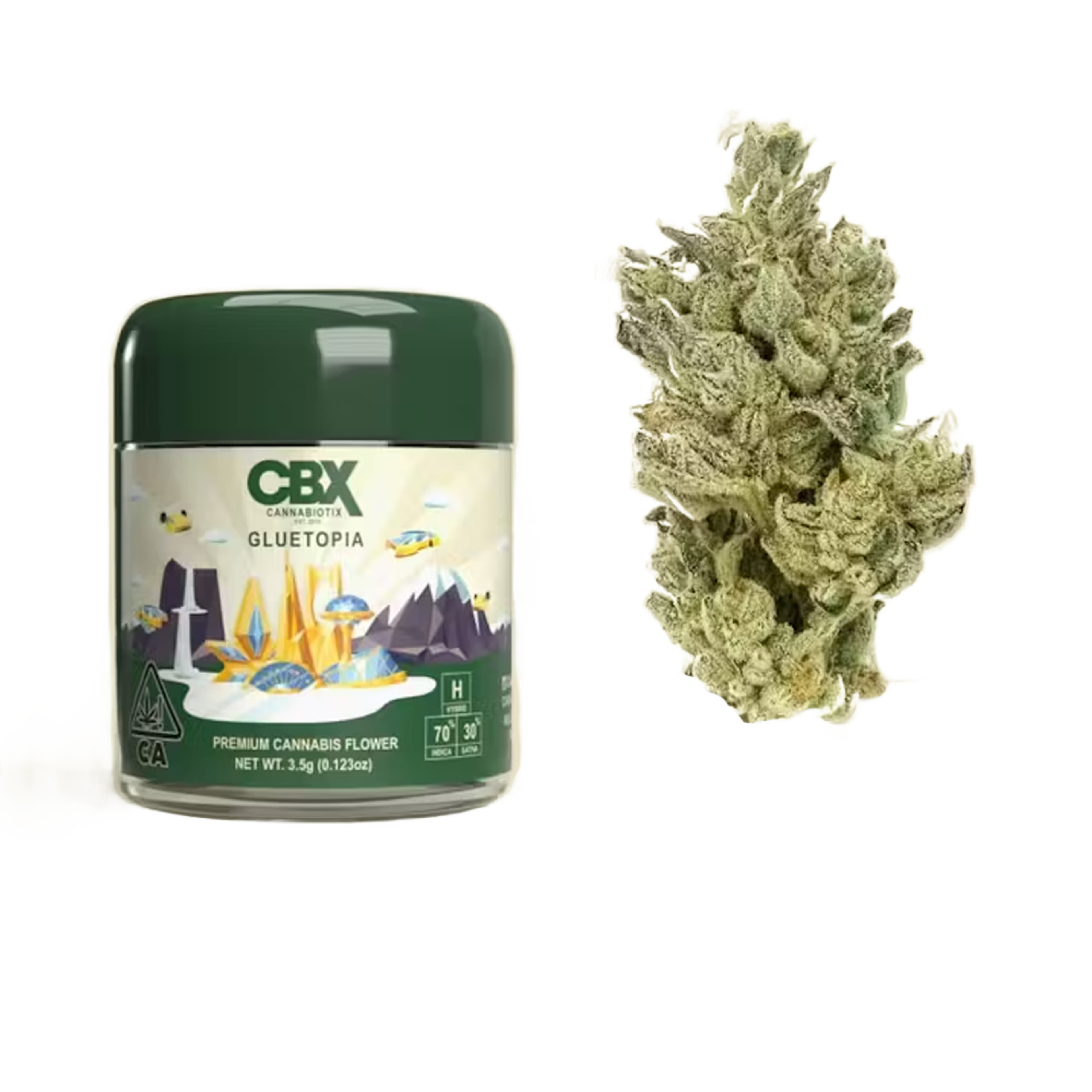 Gluetopia - CBX (3.5G) - Cannabiotix - - $55 - Flower