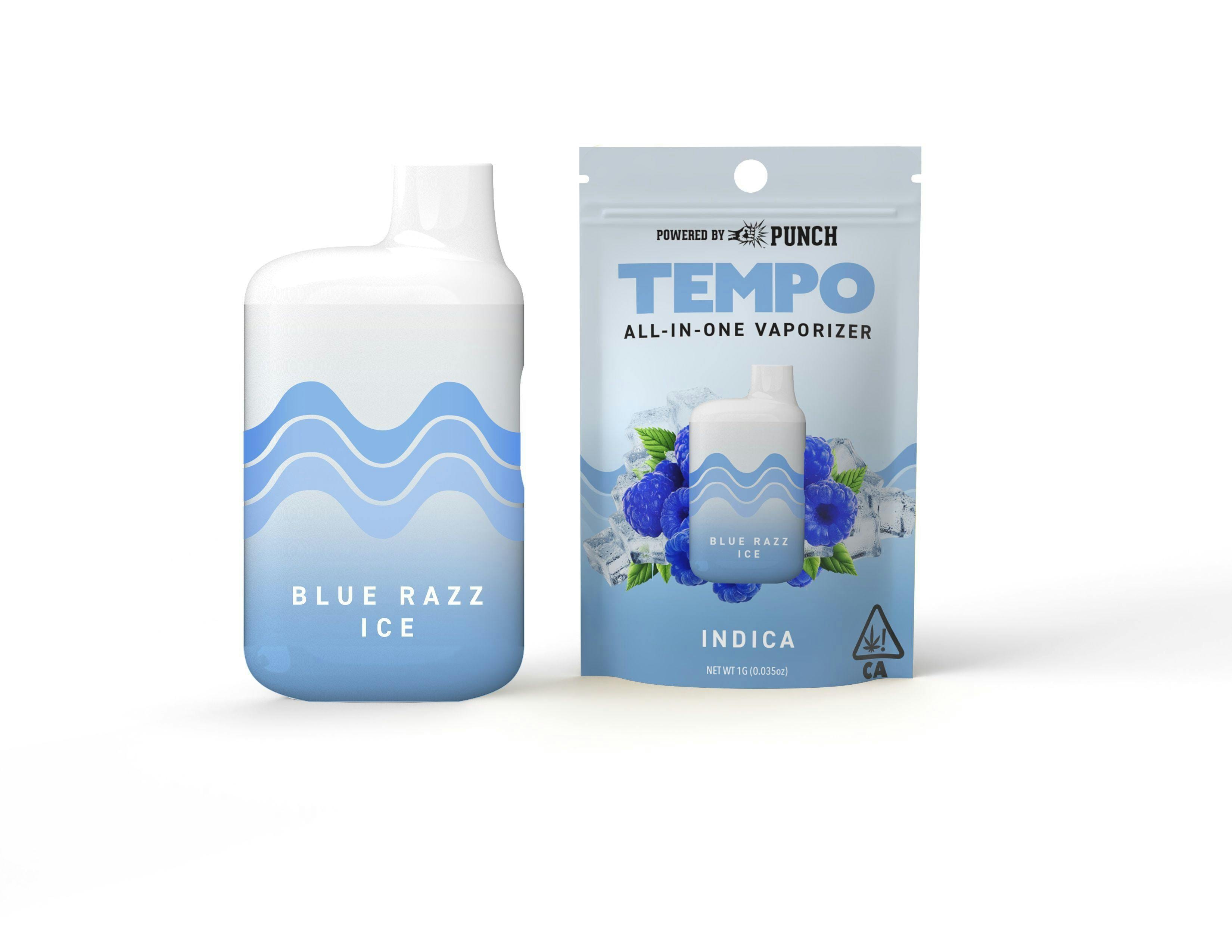 Blue Razz Ice - 1G All-In-One *BUY 2 GET 1 EVERYDAY* - Tempo - Blue Razz Ice (I) - $25 - Cartridges