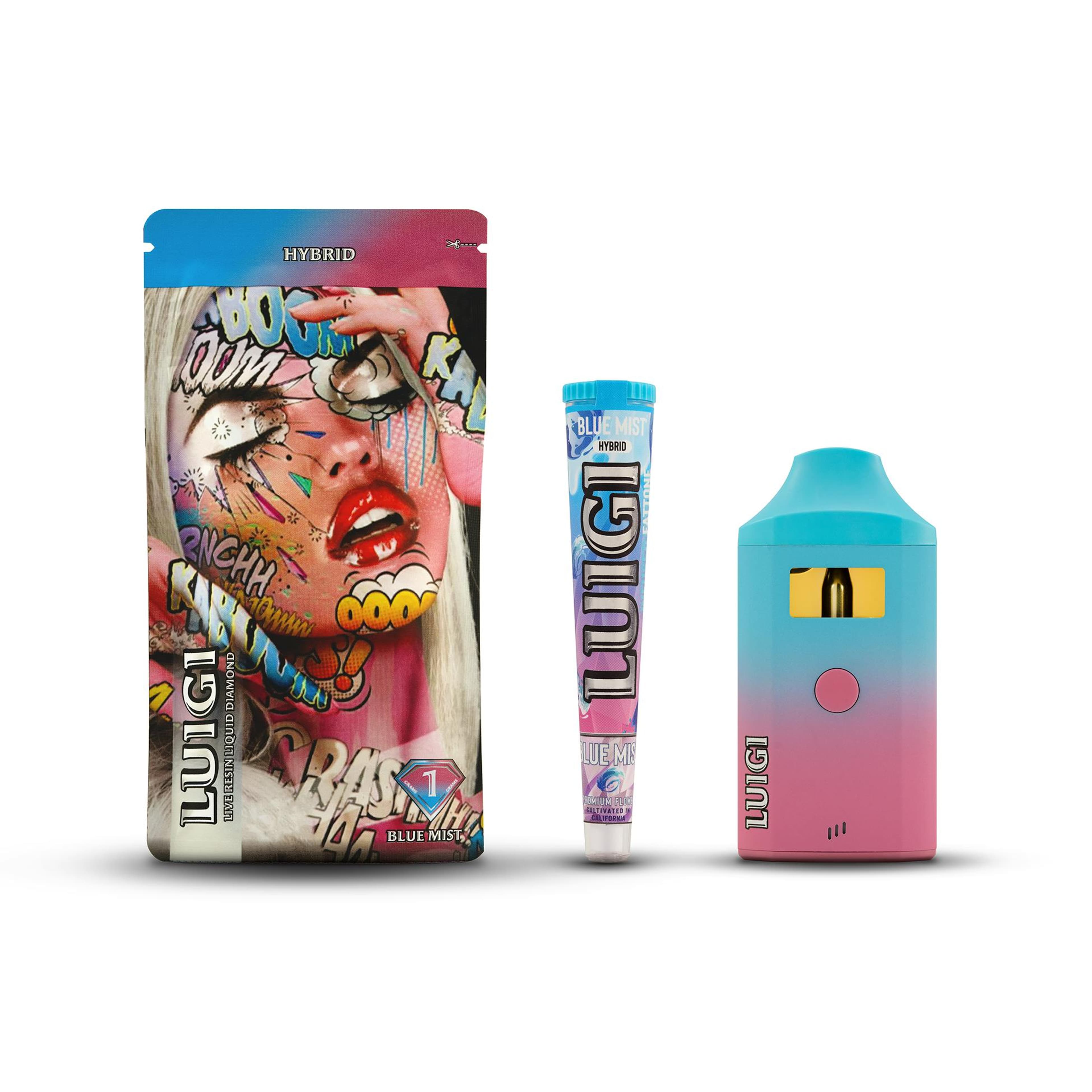 Blue Mist Luigi - Luigi - Blue Mist Luigi - $30 - Combo