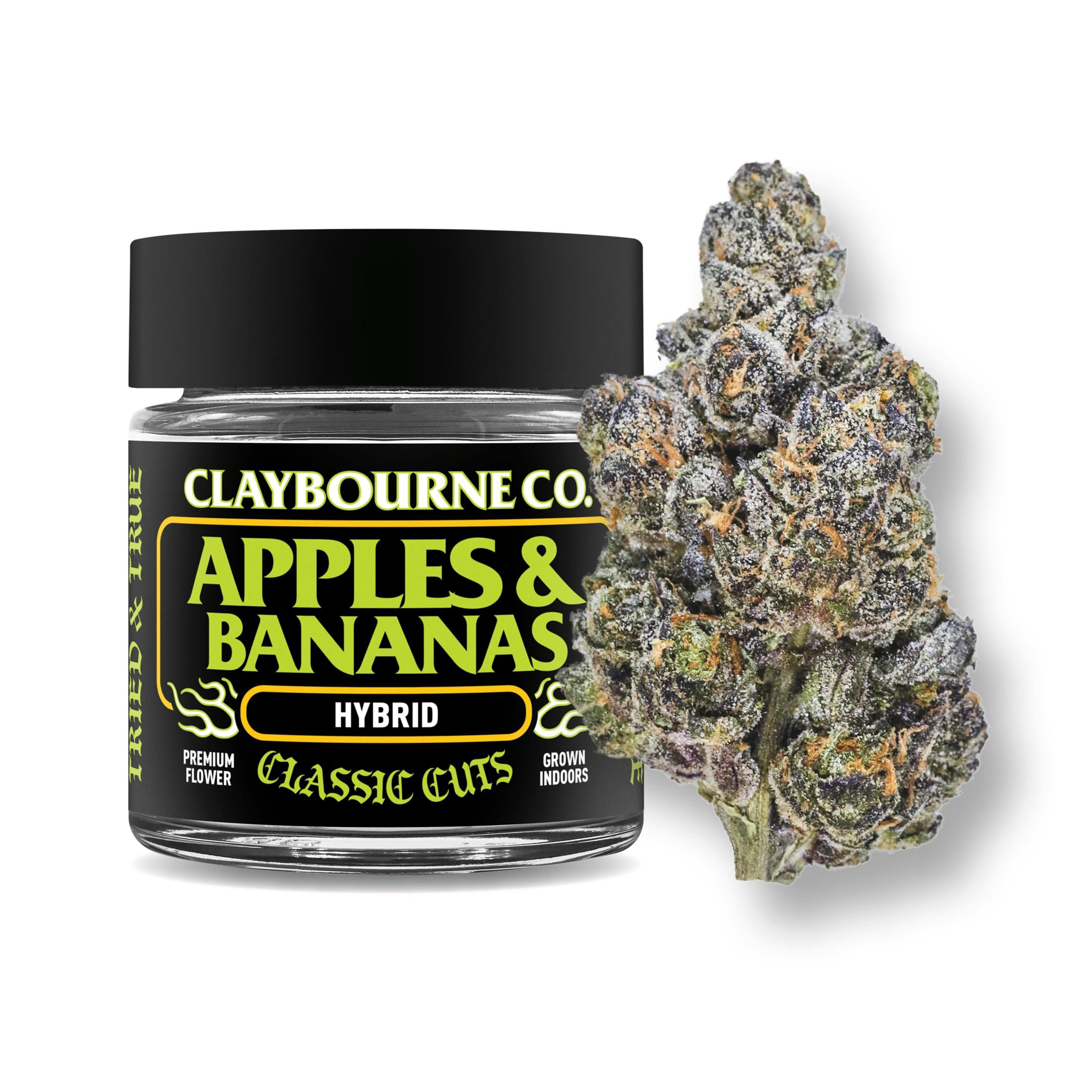 Claybourne Co: Apples & Bananas | Classic Cuts - 3.5g - Claybourne Co. - - $50 - Flower