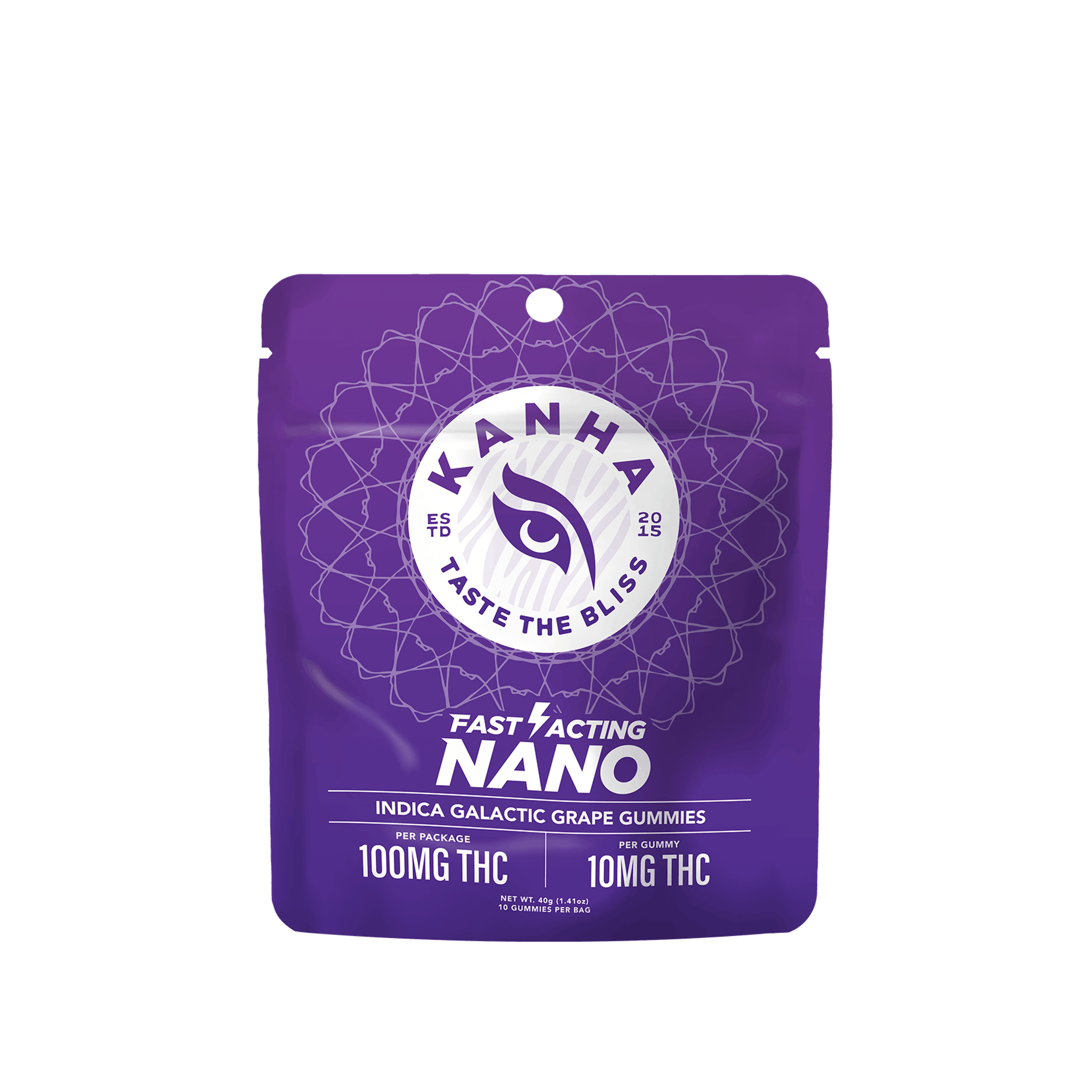 Galactic Grape 100mg - Kanha - null - $18 - Edible