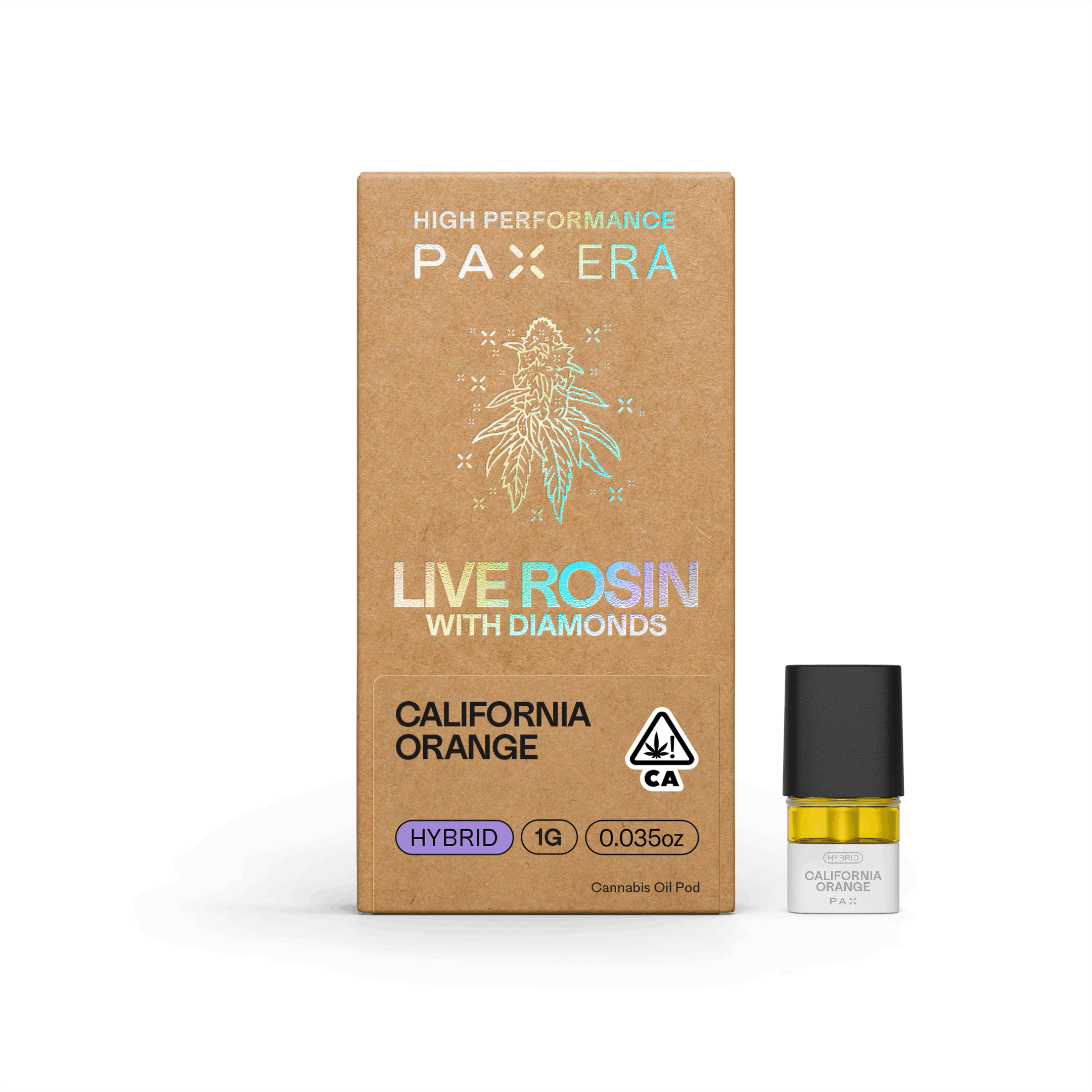 Pax Era | California Orange Live Rosin With Diamonds  Pod - 1g - PAX -  - $46 - Cartridges / Pods