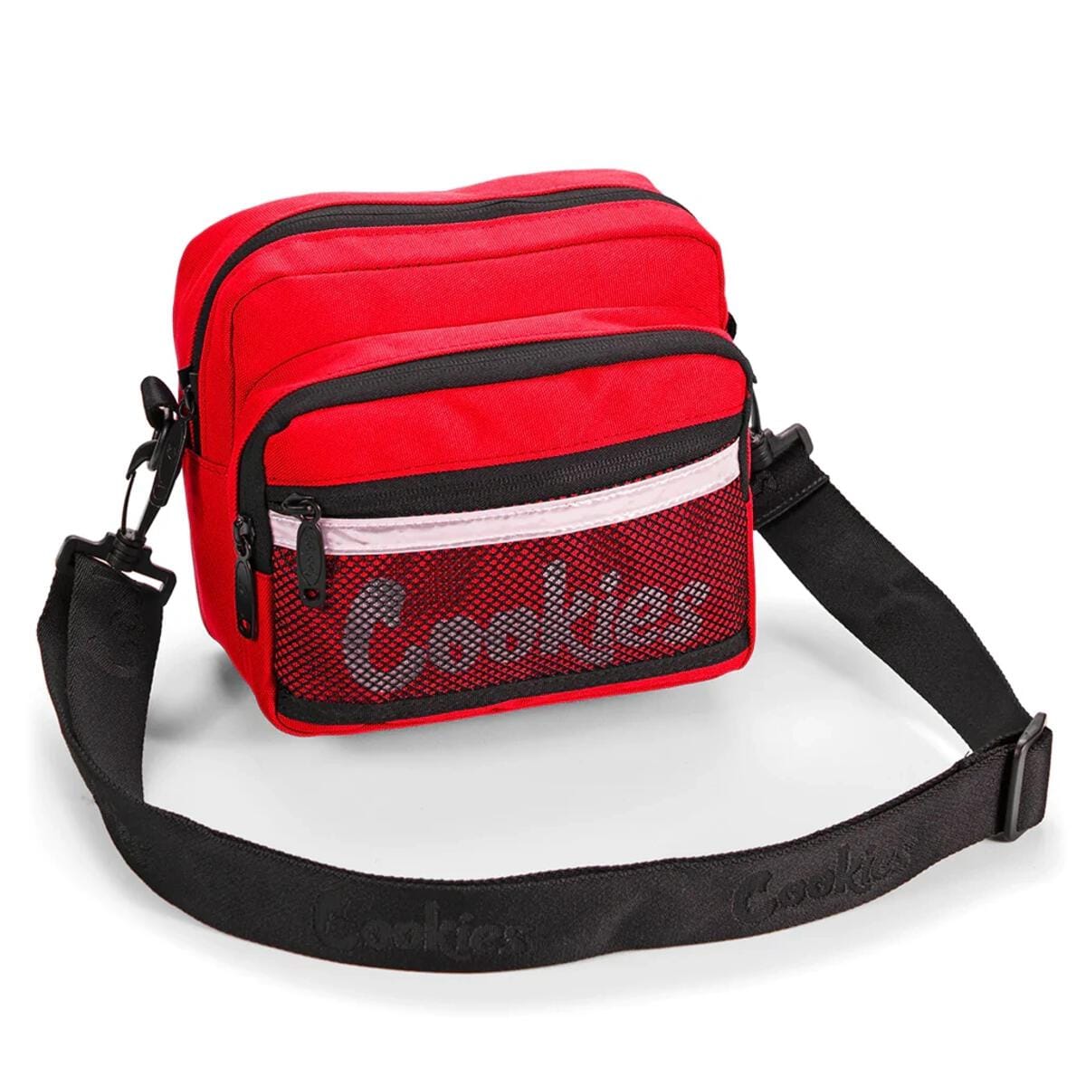 Red Vertex Ripstop Nylon "Smell Proof" Shoulder Bag - Cookies Co. - Red Shoulder Bag - $74 - Apparel / Merch
