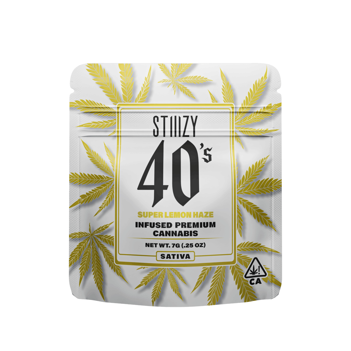 STIIIZY 40's | 7g - Super Lemon Haze - Infused Flower - Sativa - STIIIZY -  - $35.25 - Flowers