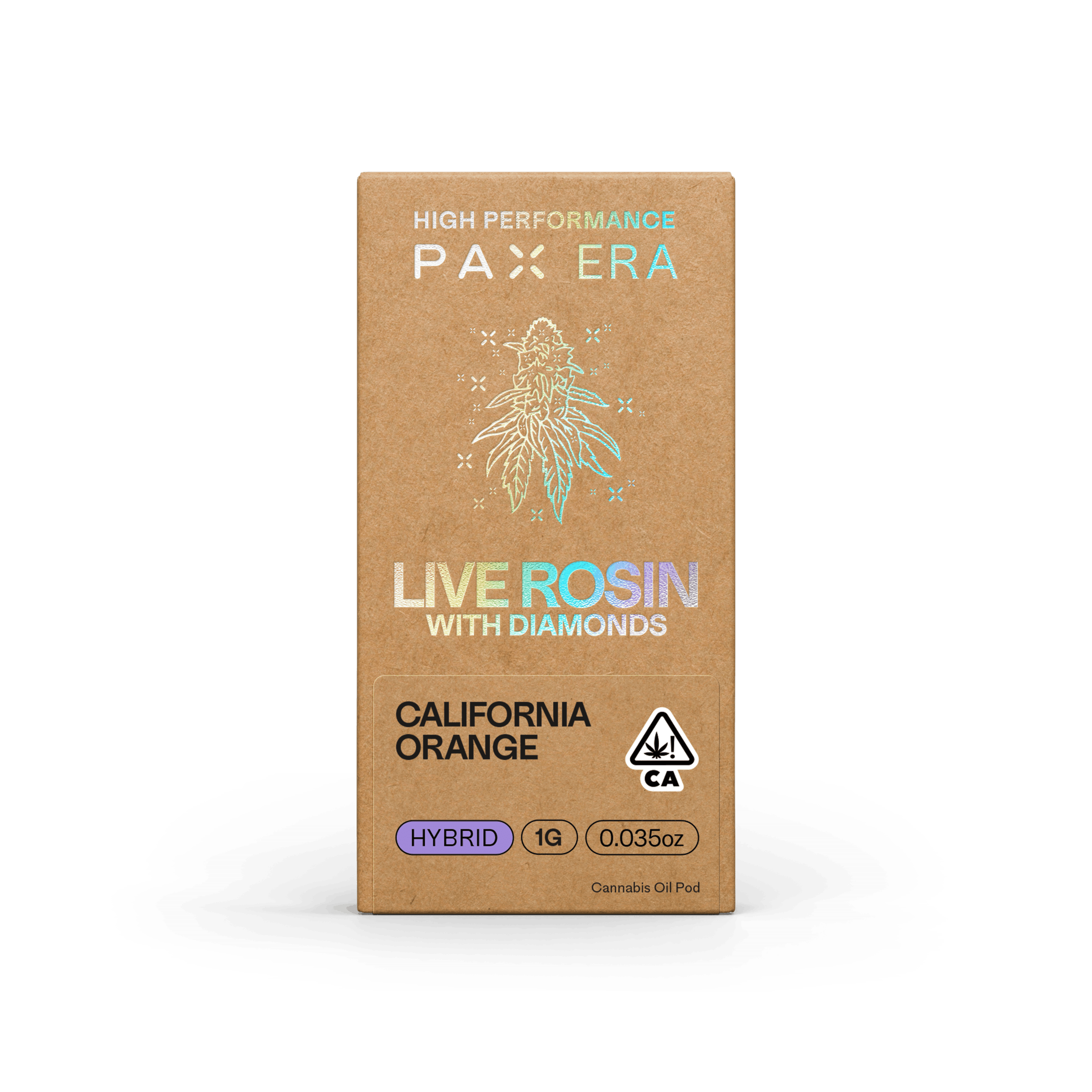 Pax Era | California Orange Live Rosin With Diamonds Pod - 1g - PAX - - $46 - Cartridges / Pods