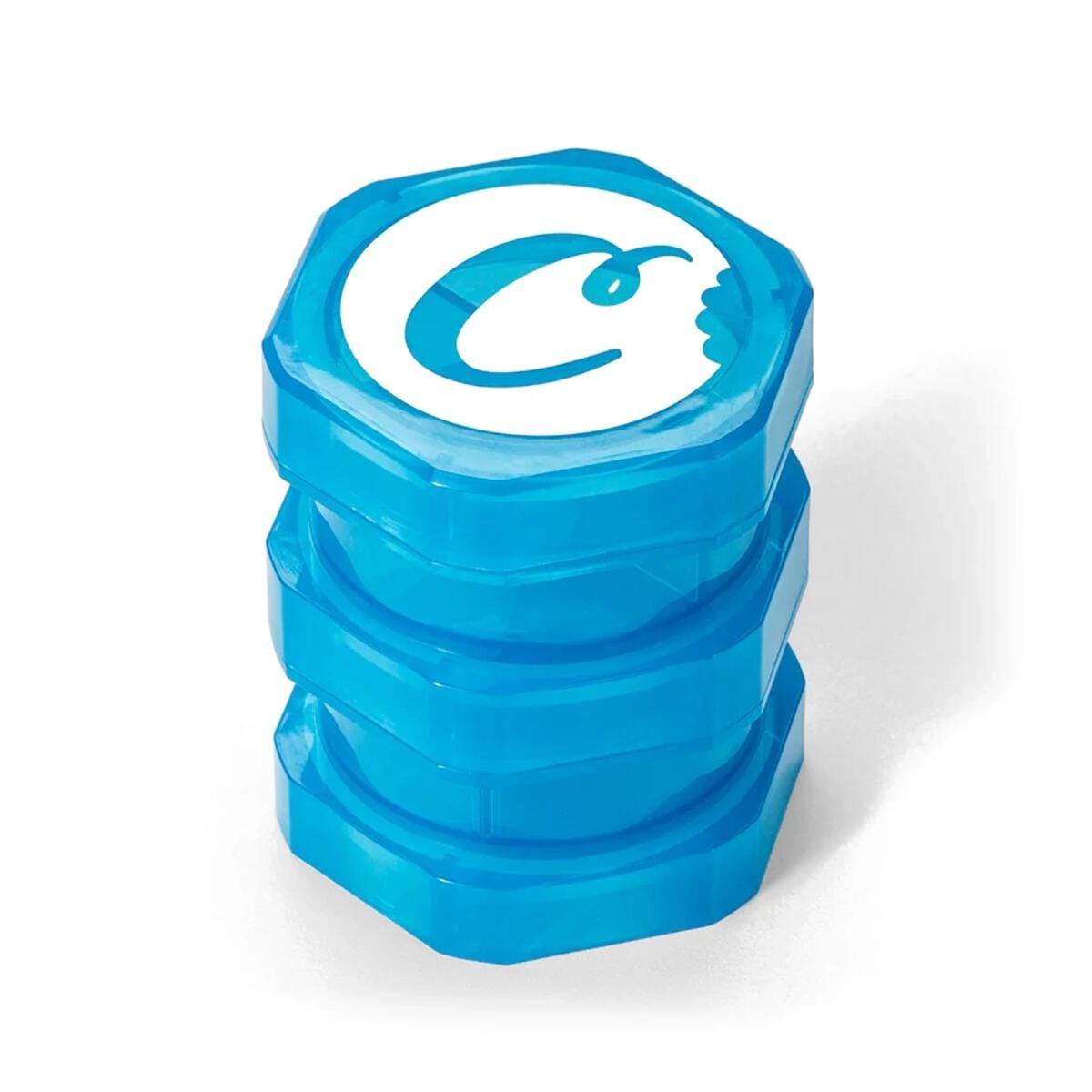 Stackable Blue Large "Child Proof" Storage Jars - Cookies Co. - Stacking Jars Blue - $20 - Papers / Rolling Trays / Accessories