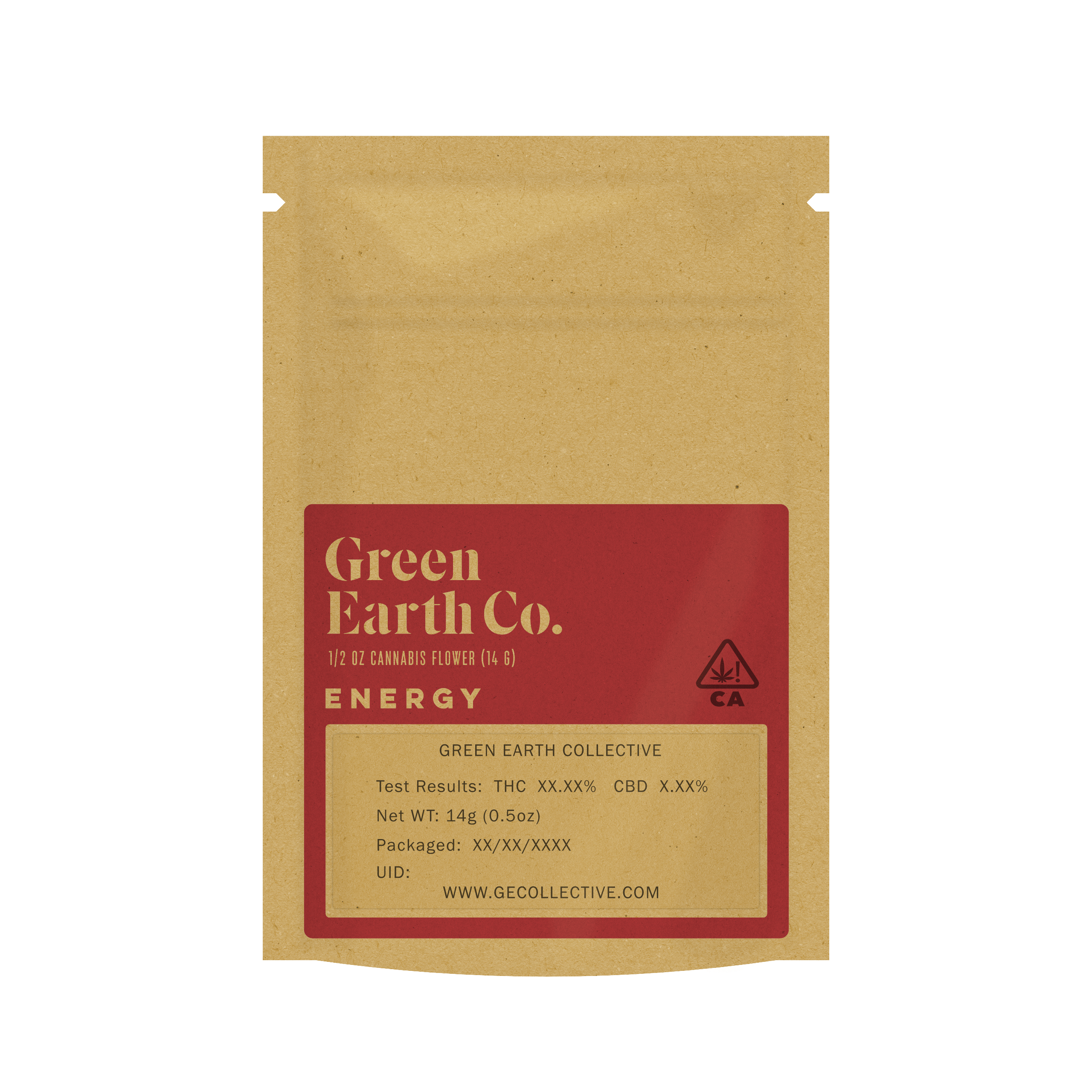 Green Earth: Blue Dream 1/2 Oz Pre-pack - 14g - Green Earth Co. -  - $65 - Flower