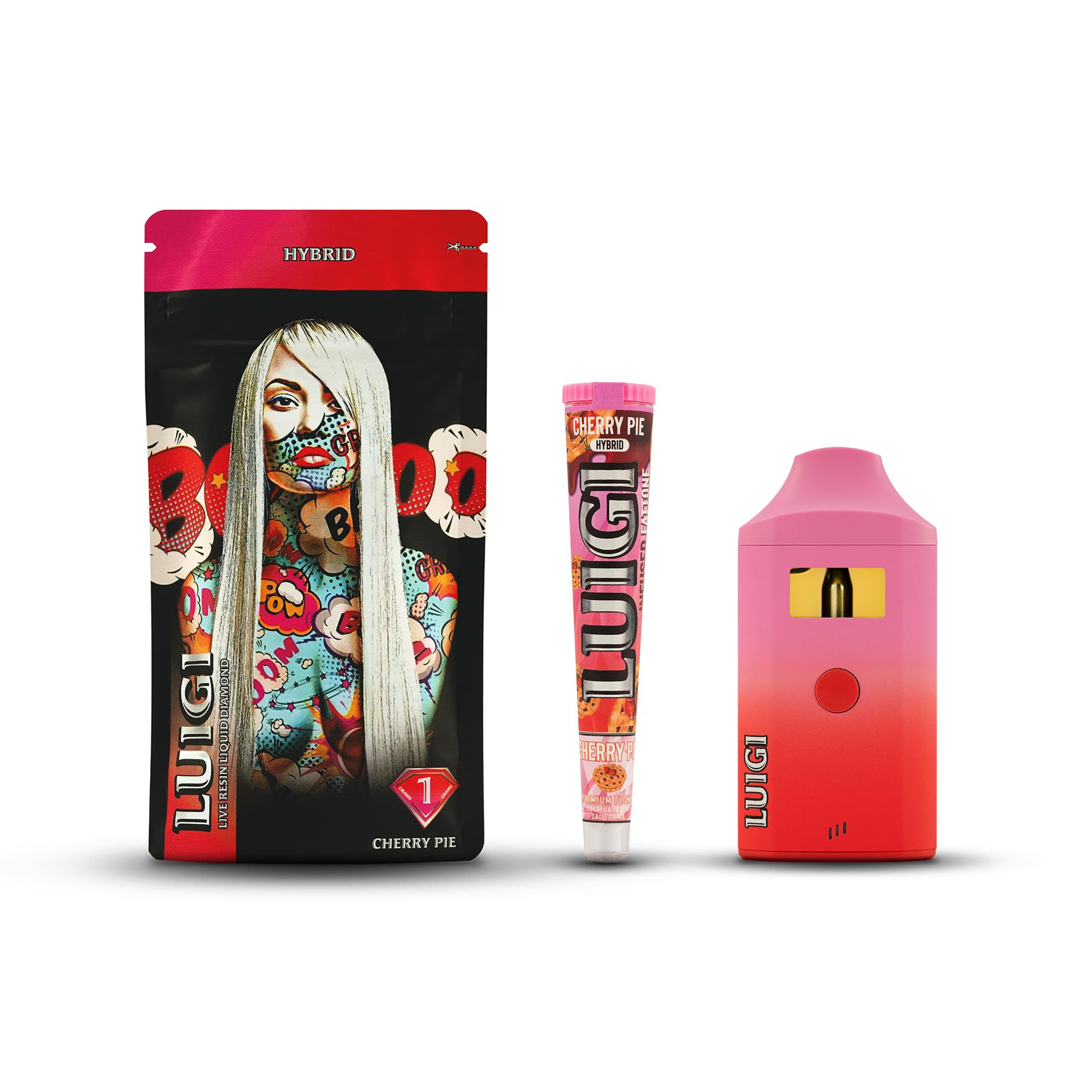 Cherry Pie Luigi - Luigi - Cherry Pie Luigi - $30 - Combo