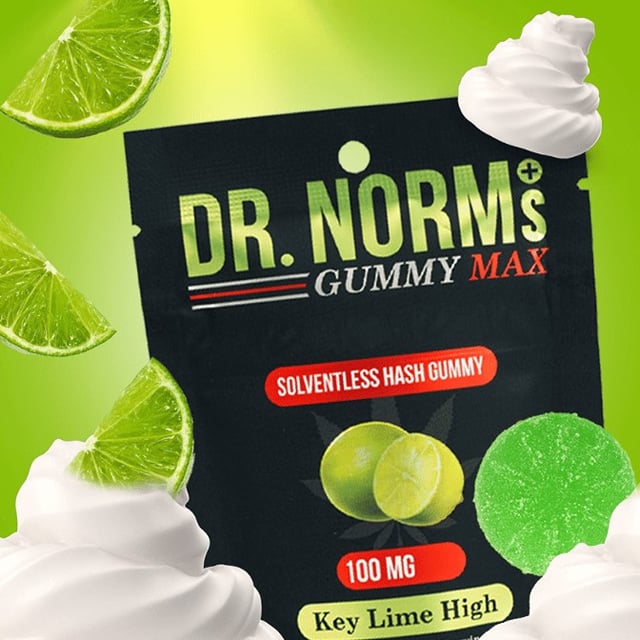 Key Lime High Hash Gummy MAX (100MG)
