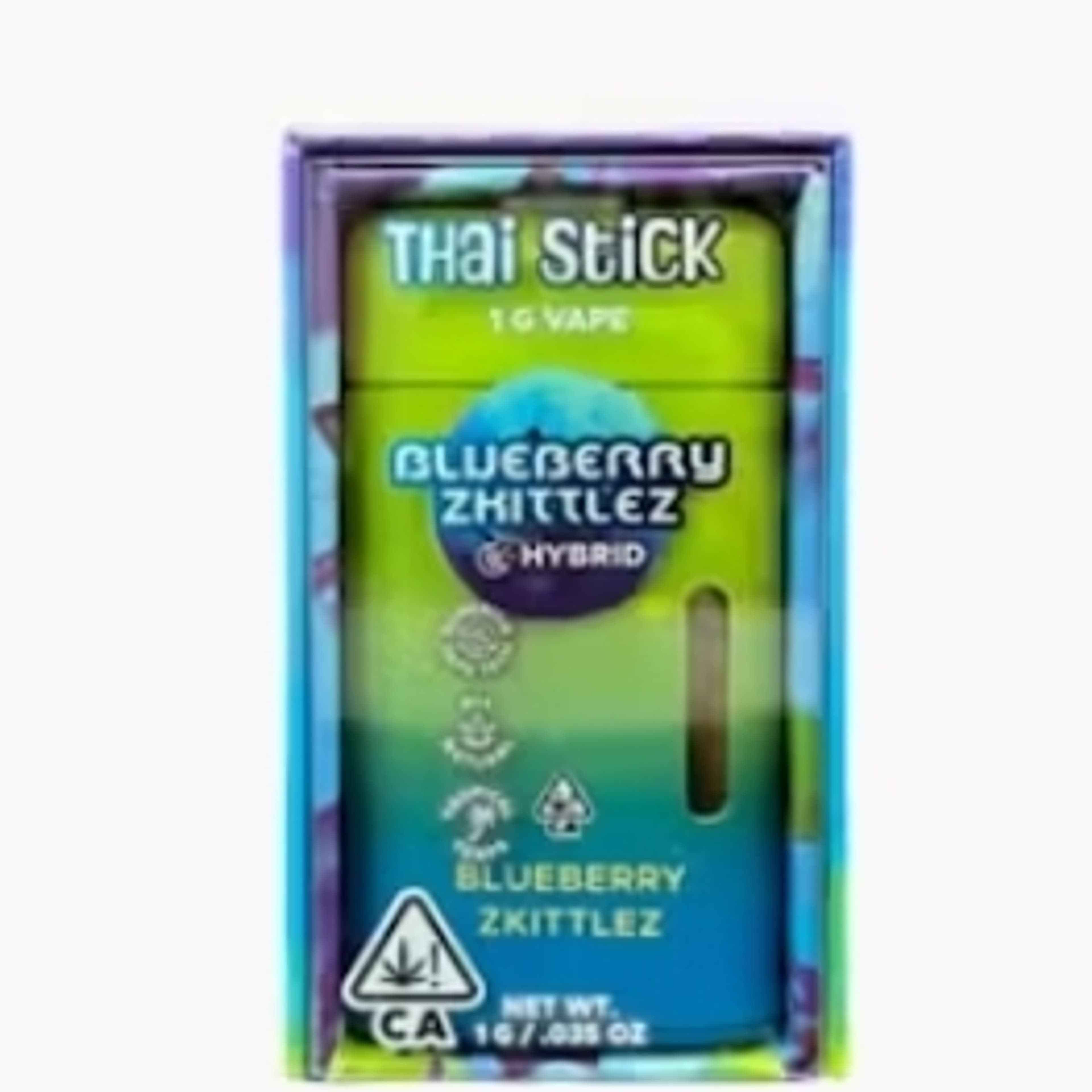 THAI STICK-2g! Disposable Hybrid - Blueberry Zkittlez - - $59.99 - Vape