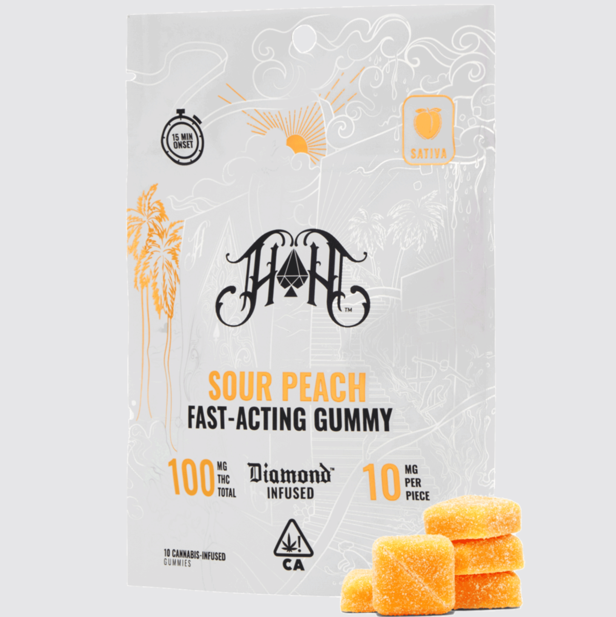 Heavy Hitters — Sour Peach Fast Acting