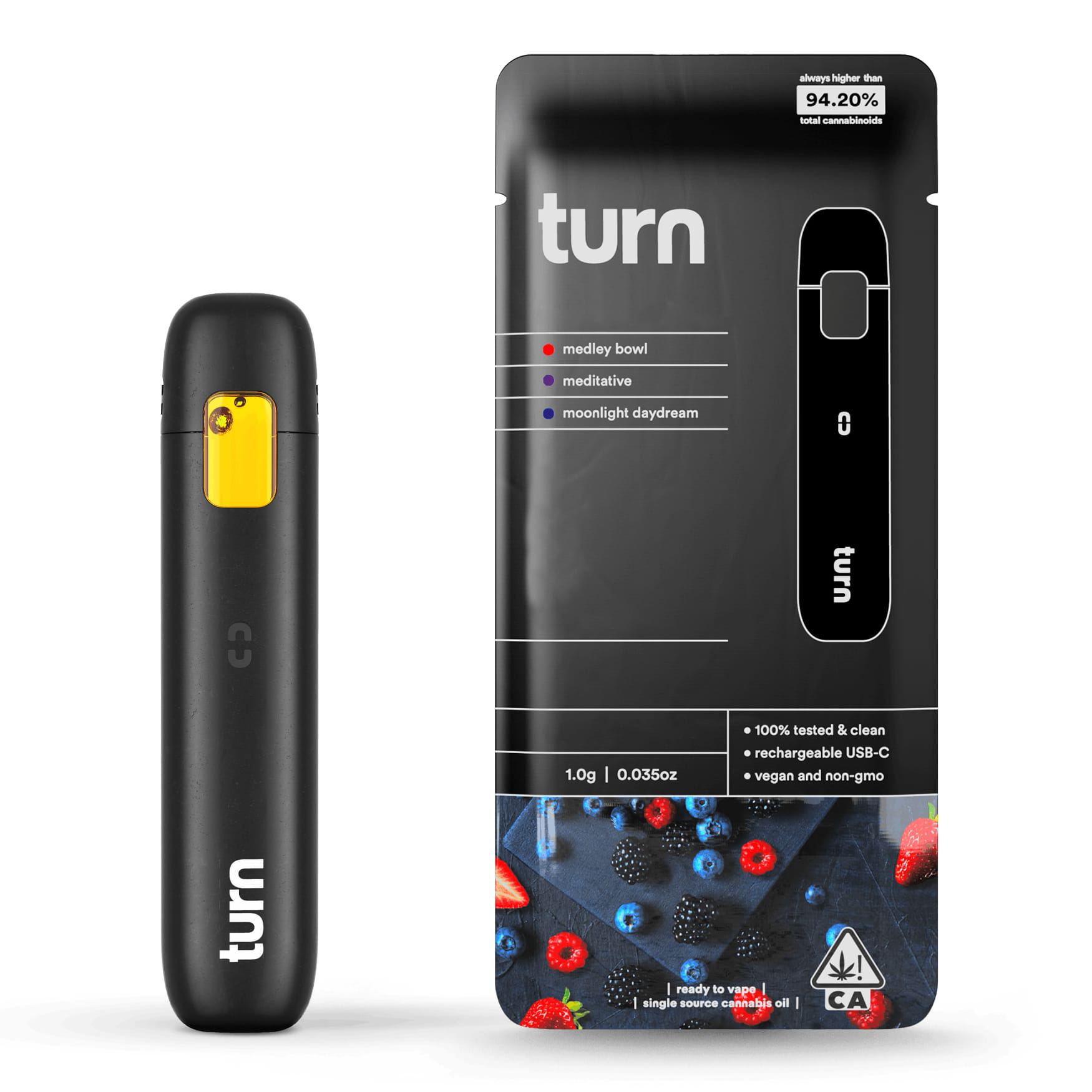 Berry Dreamy (I) AIO Botanica Blends -1g - Turn - Berry Dreamy (I) - $27.30 - Cartridges