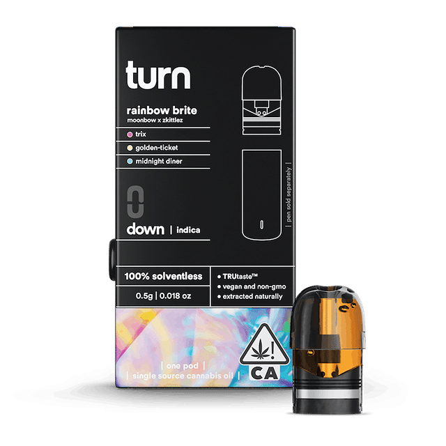 Turn - Rainbow Brite - Solventless Pod (.5g)