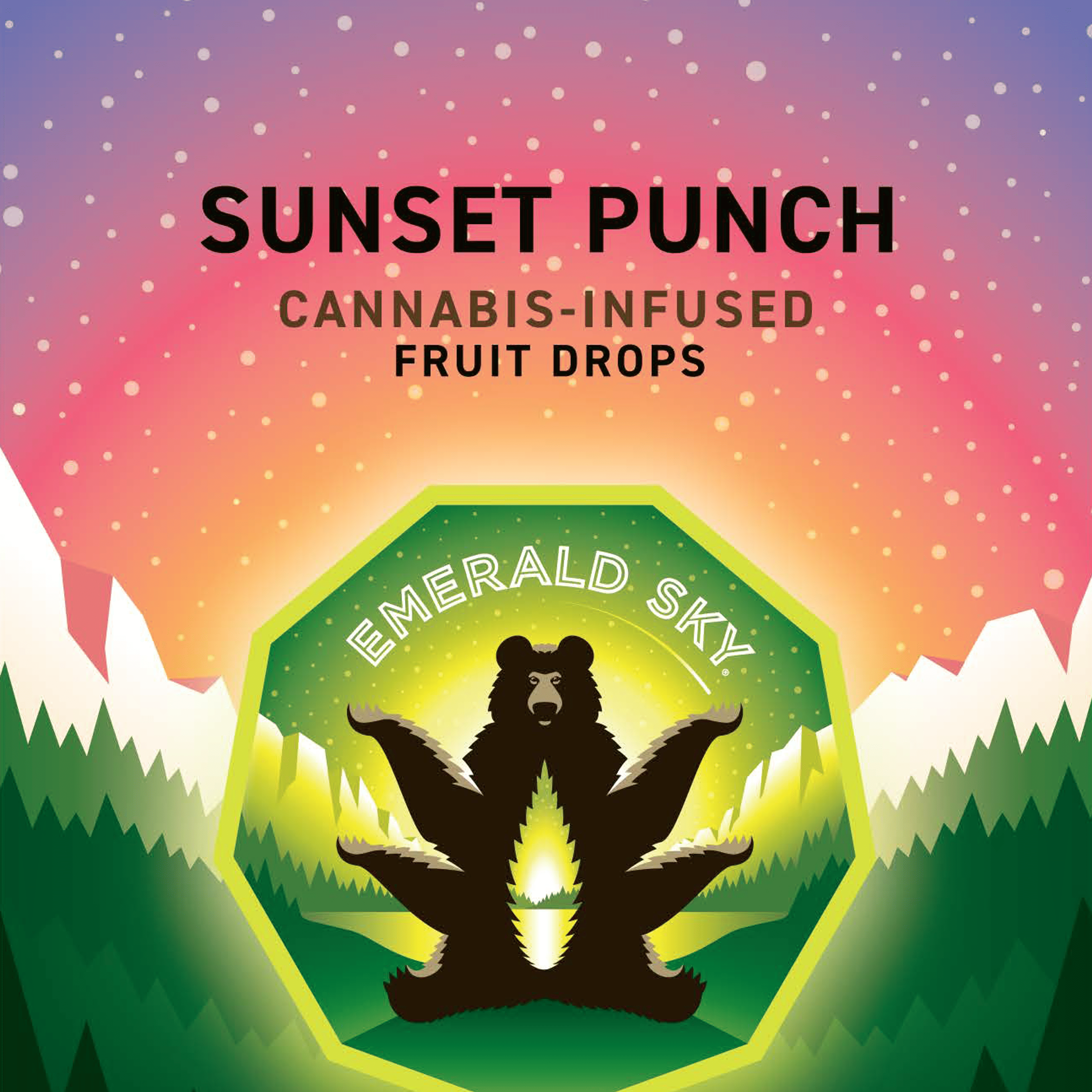 Sleep Sunset Punch Hard Fruit Drops 20ct 100mg - Emerald Sky - - $14 - Edibles