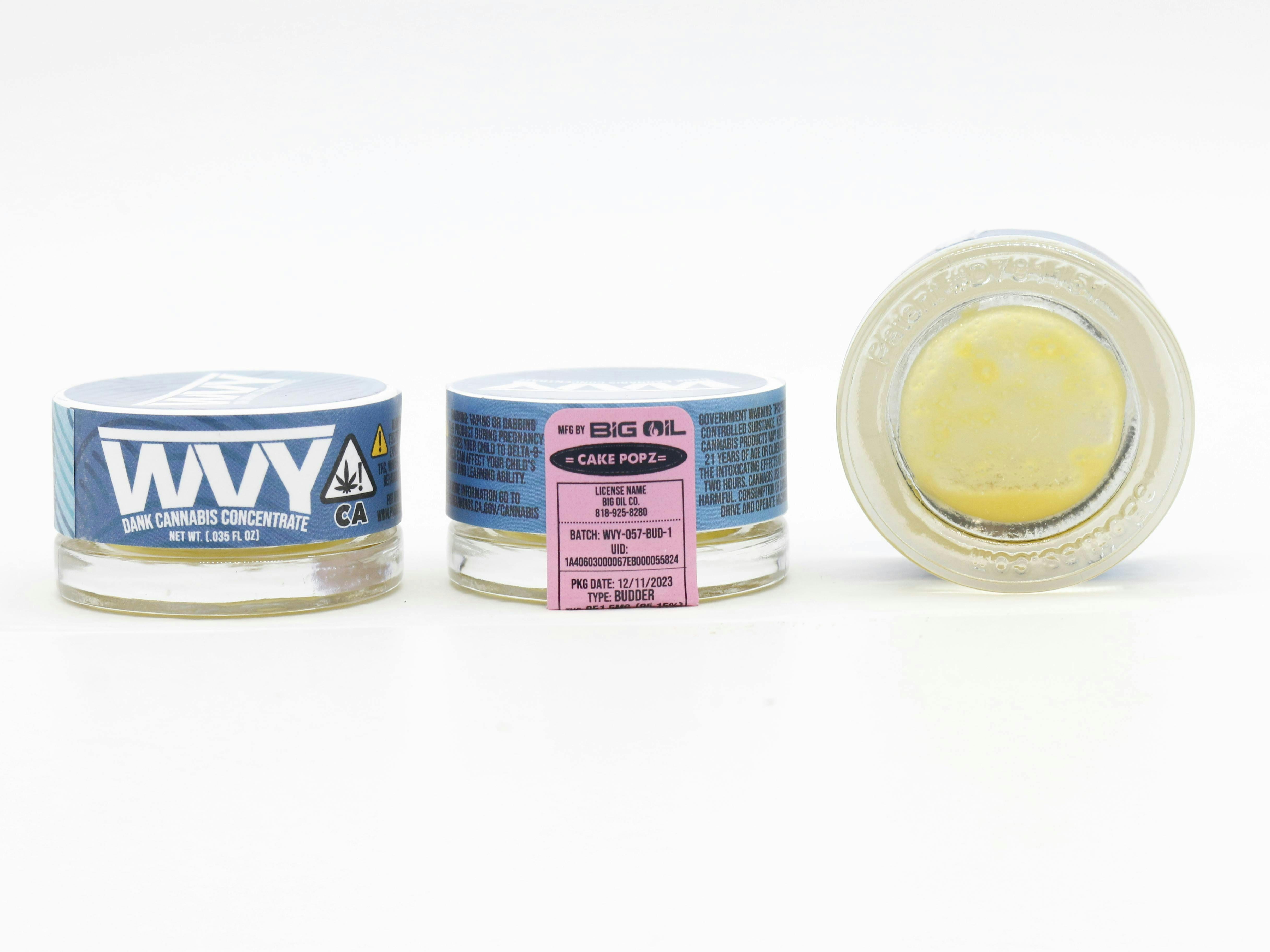 CAKEZ 1G BUDDER - WVY -  - $10.75 - Extract (weight - each)