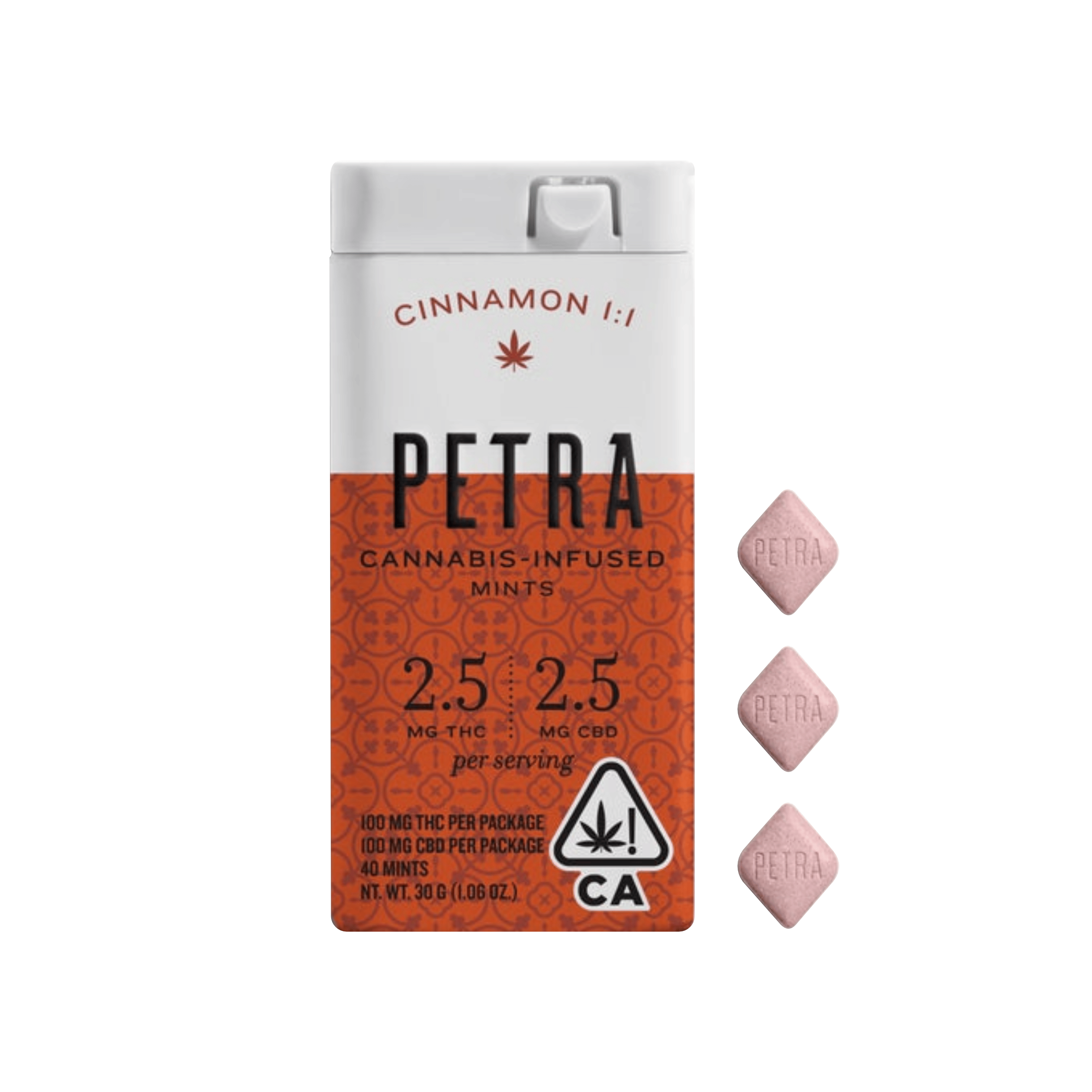 Petra Mints | Saigon 1:1 Cinnamon - 100MG - Petra Mints by Kiva -  - $22 - Edibles