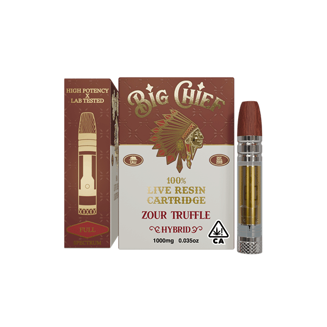 ZOUR TRUFFLE - 100% Live Resin 1G Cartridge