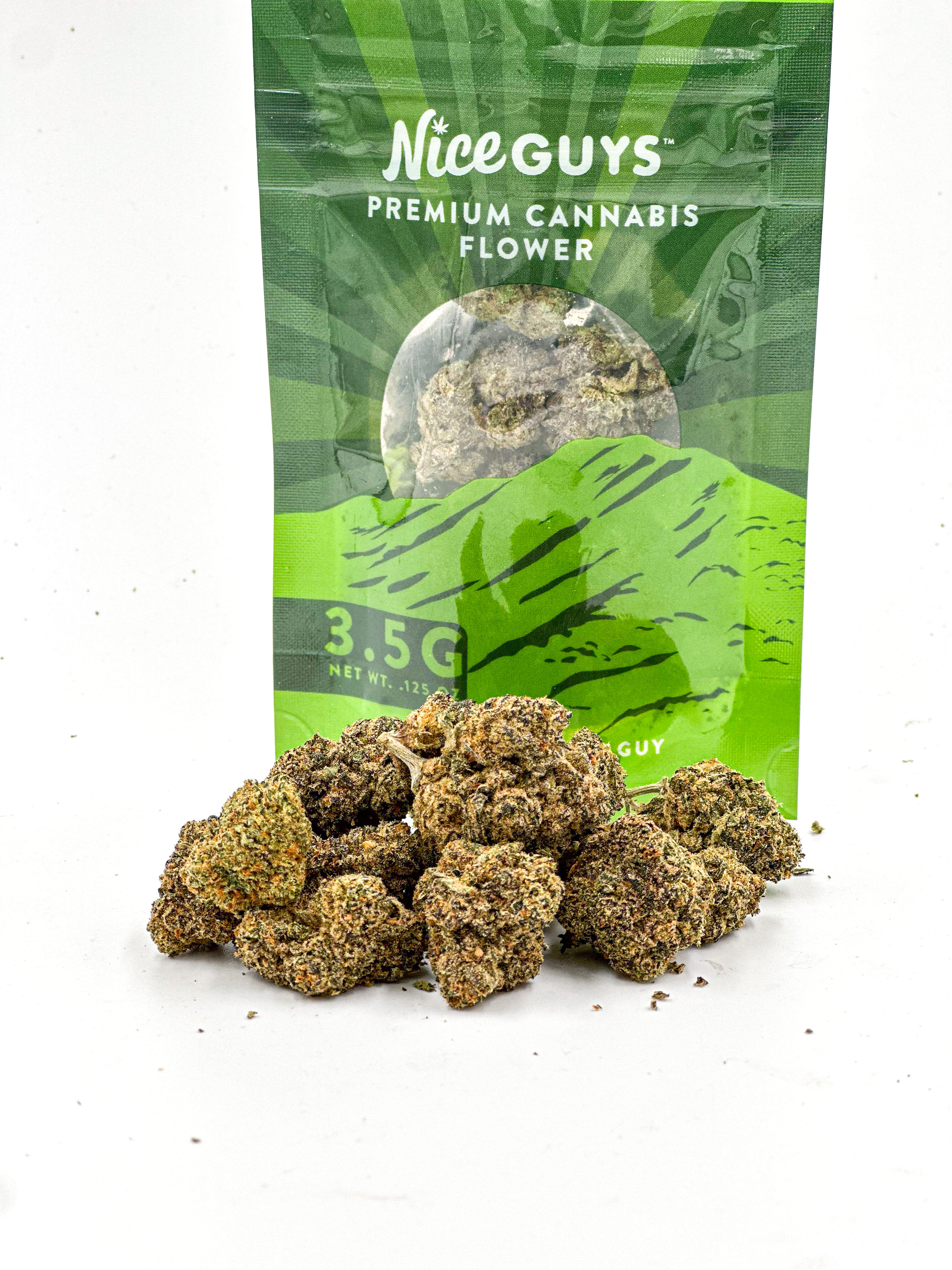 Premium Sungrown: SFV OG - Nice Guys - Eighth - $20 - Flowers