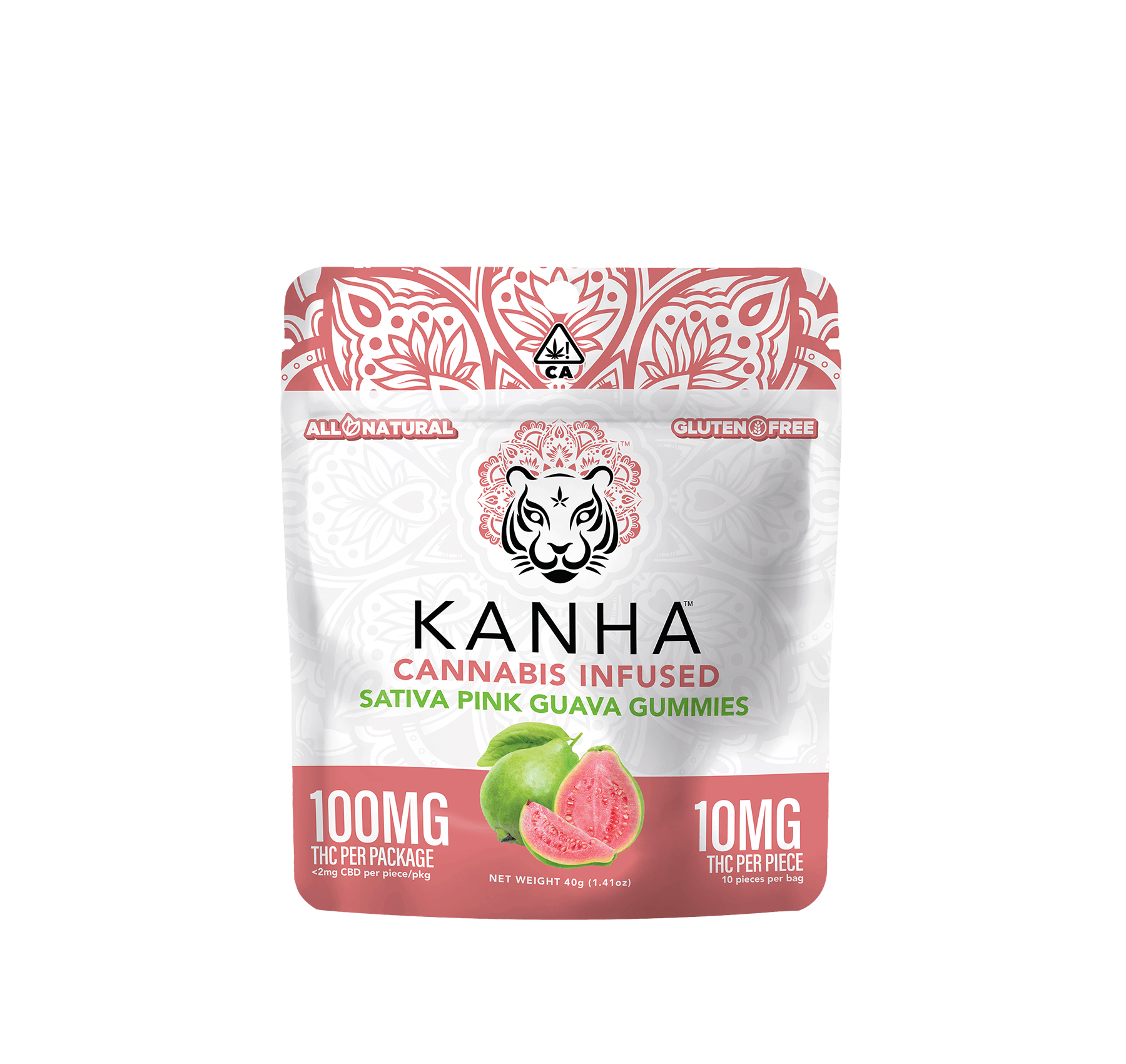 Pink Guava - 100mg Gummies - Kanha - 100mg Sativa Gummies - $16 - Gummies