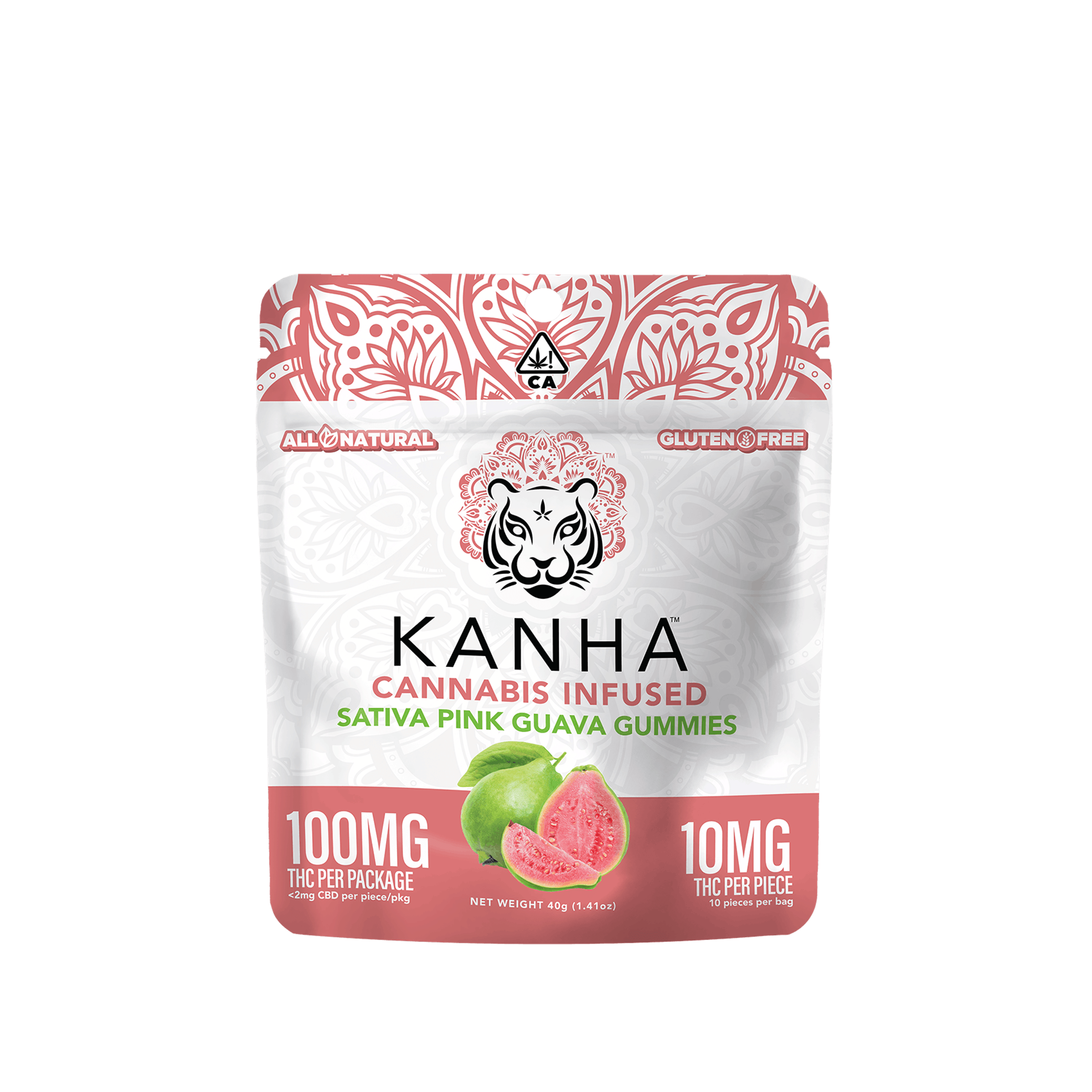 Pink Guava - 100mg Gummies - Kanha - 100mg Sativa Gummies - $16 - Gummies