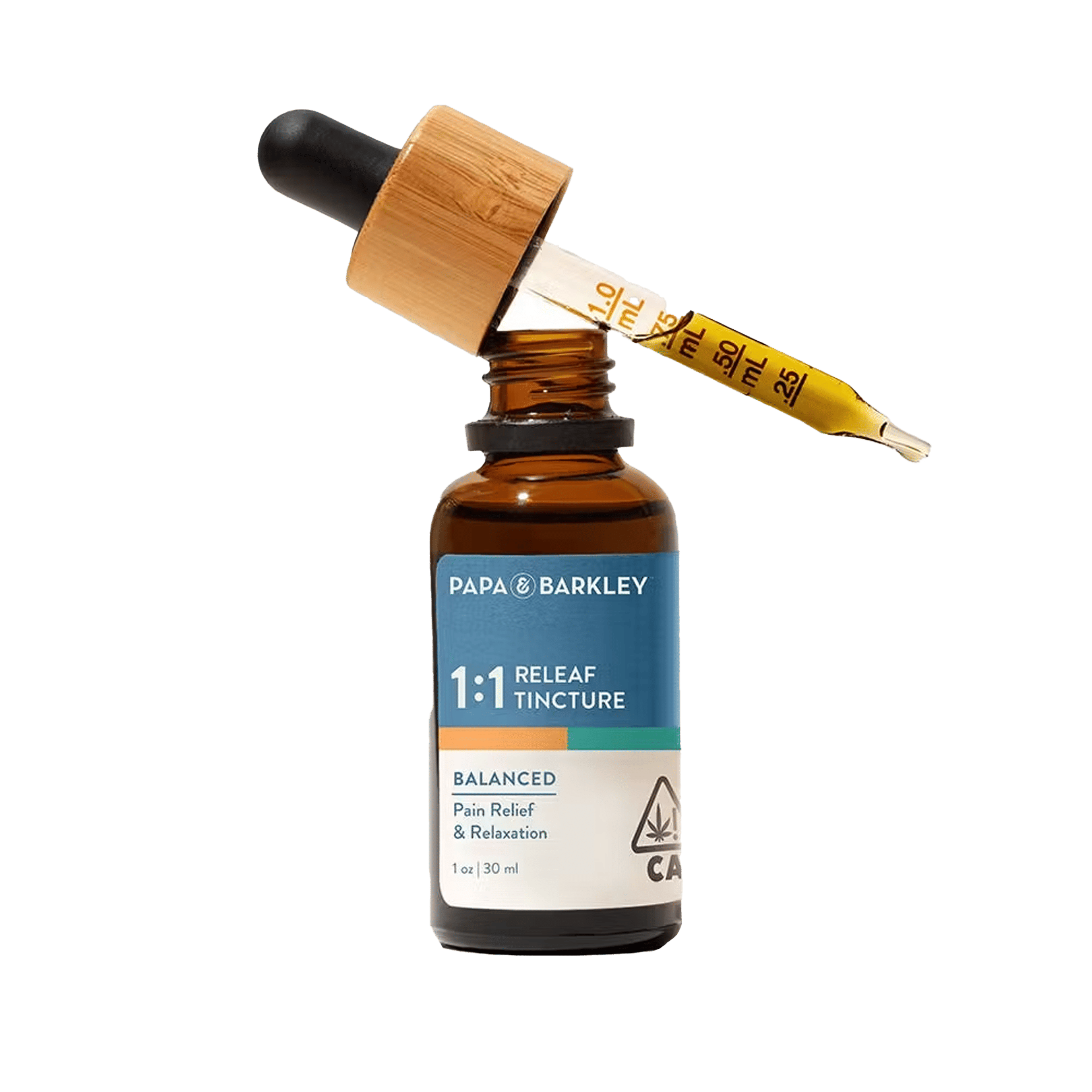 Releaf Tincture 1:1 - CBD:THC - Papa & Barkley - 30ml Tincture - $69.99 - Tinctures