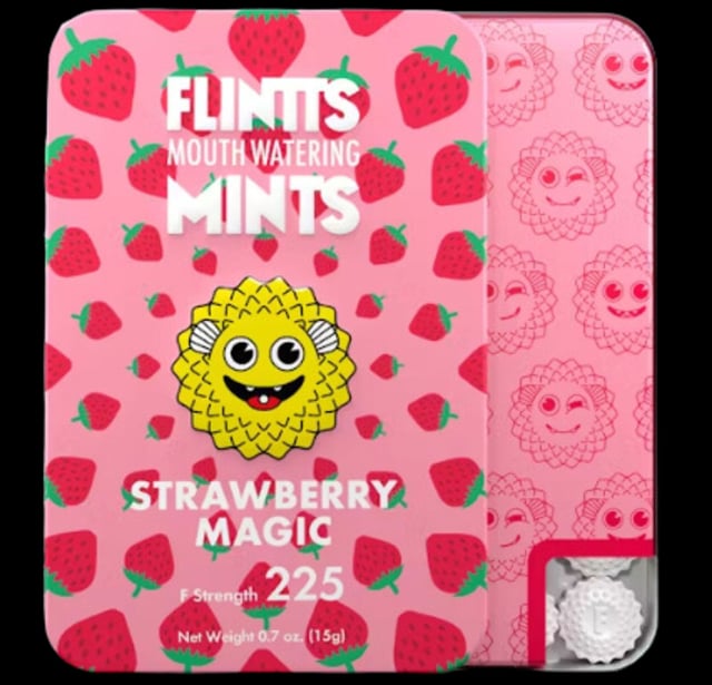 Strawberry Magic Mouth Watering Mints