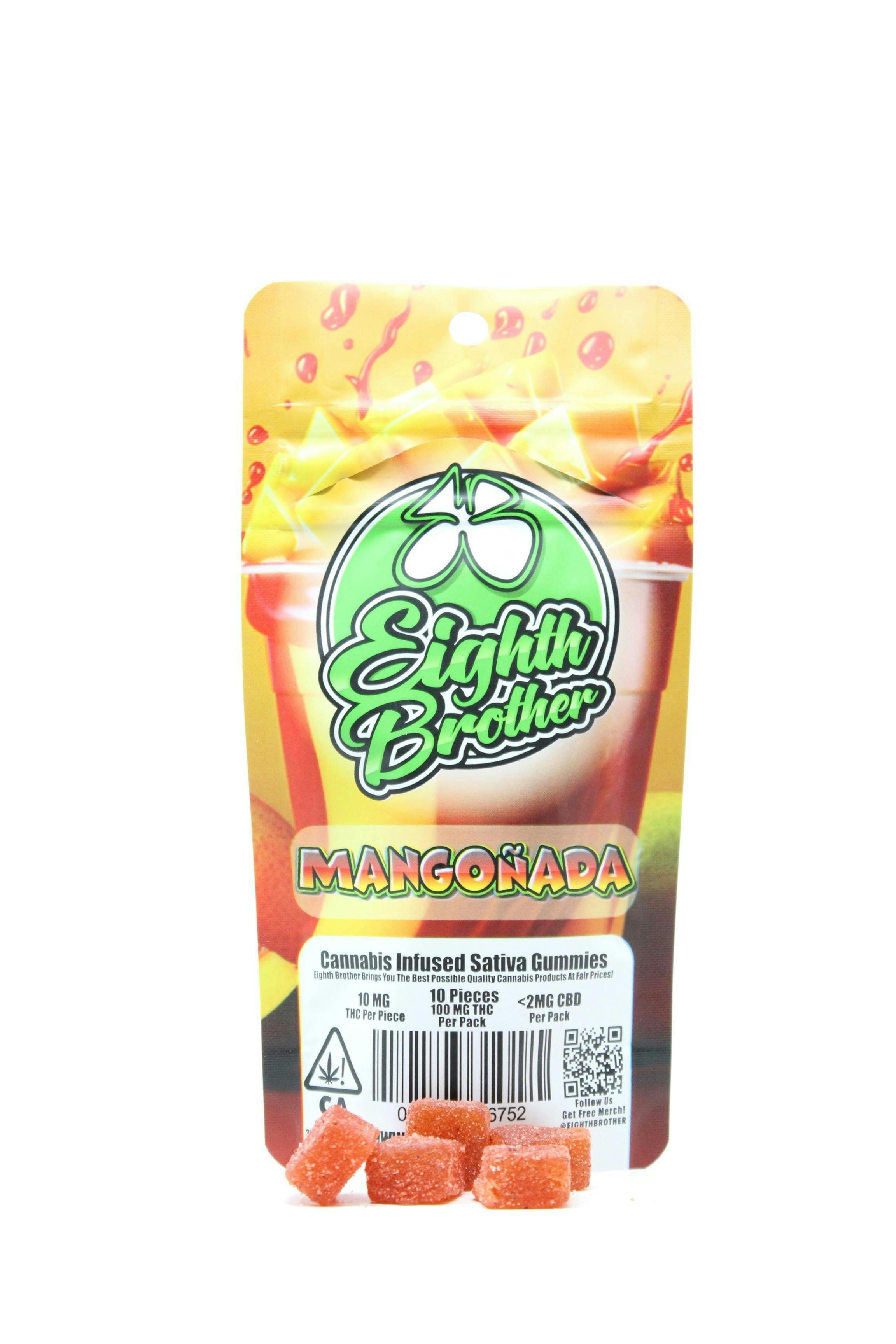 Mangonada Gummies 10 pack (100mg) - Eighth Brother -  - $8 - Edibles