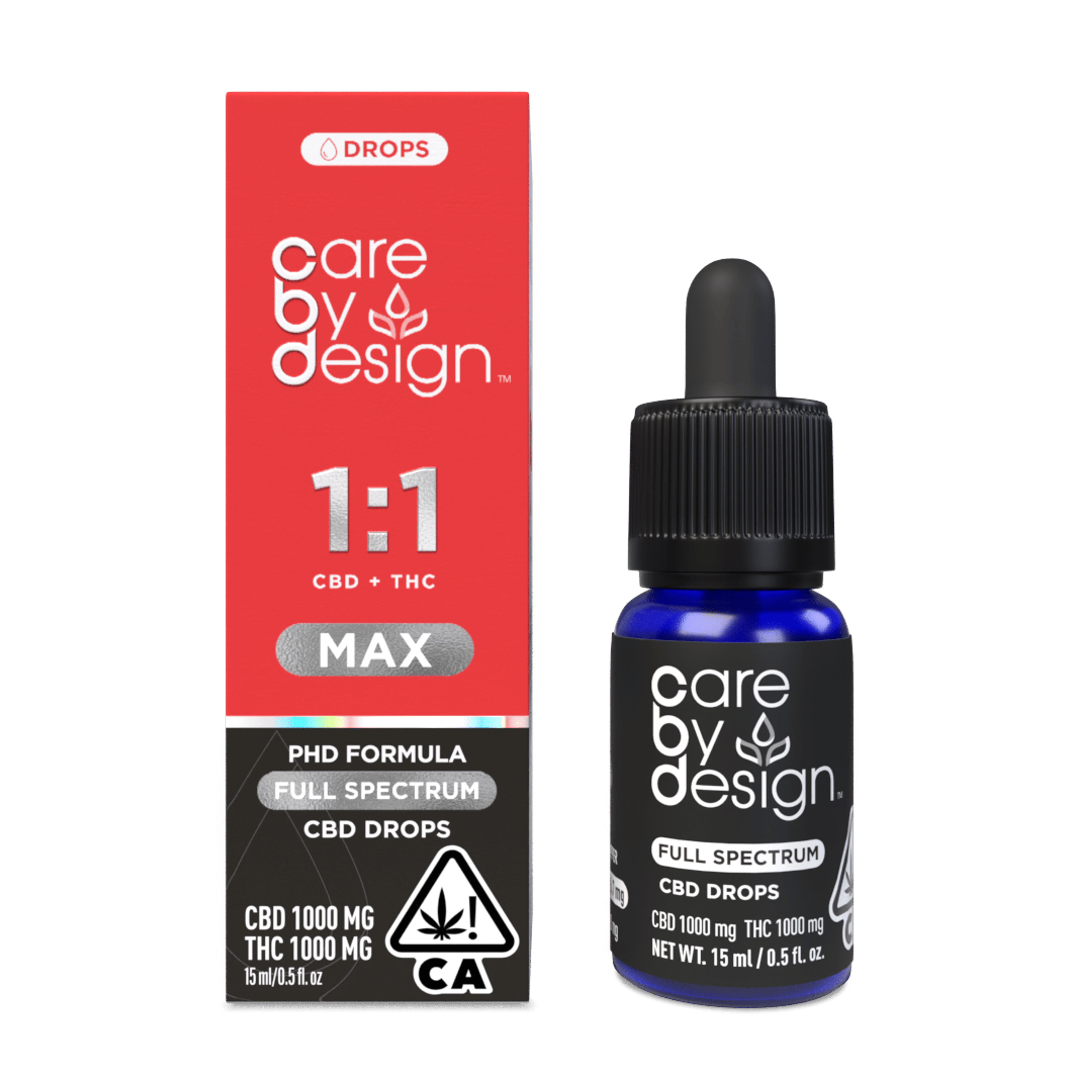 MAX 1:1 Sublingual Drops - 15ml - Care By Design - 1:1 MAX Drops - $65 - Tinctures